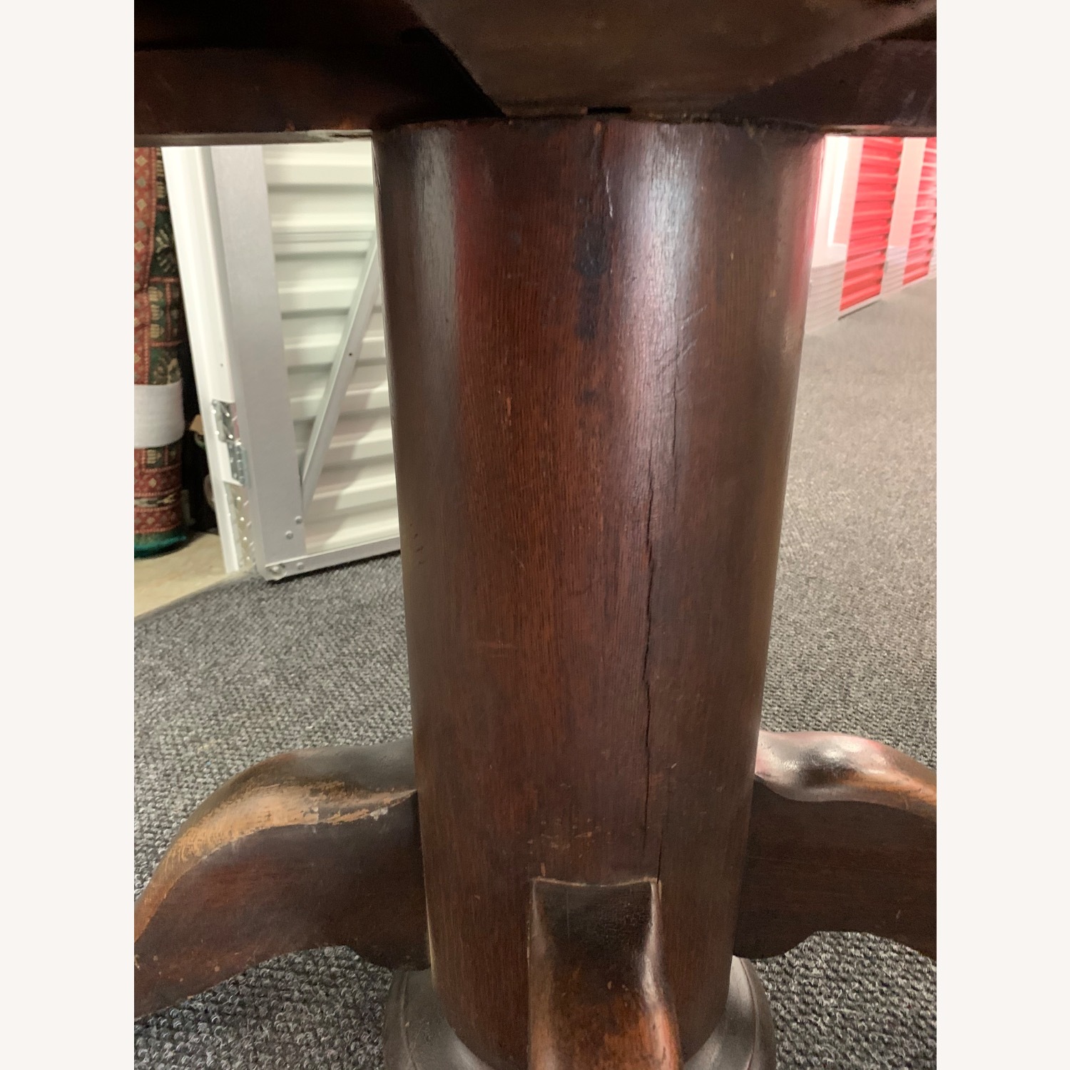 Victorian Claw Foot Table - image-7