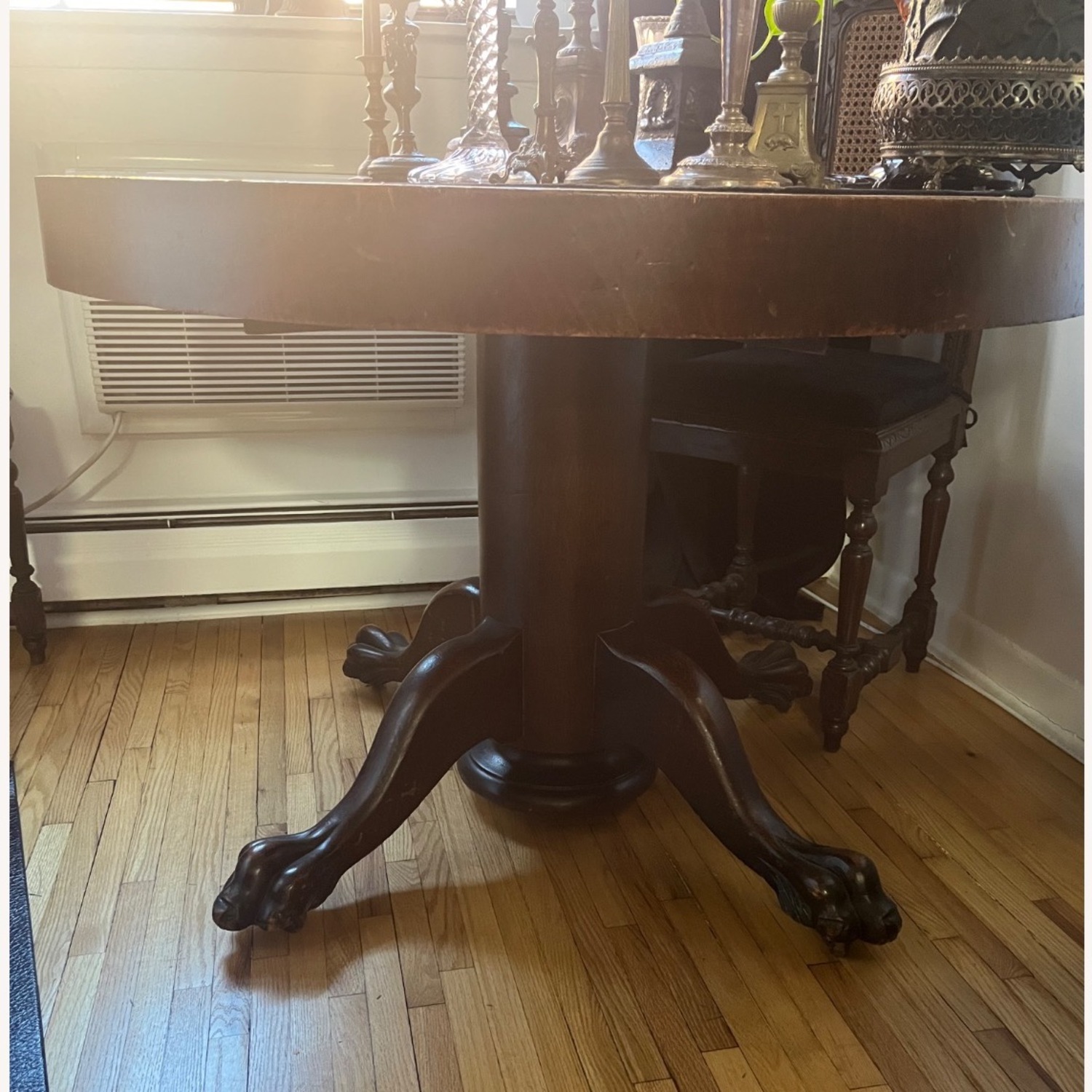 Victorian Claw Foot Table - image-10