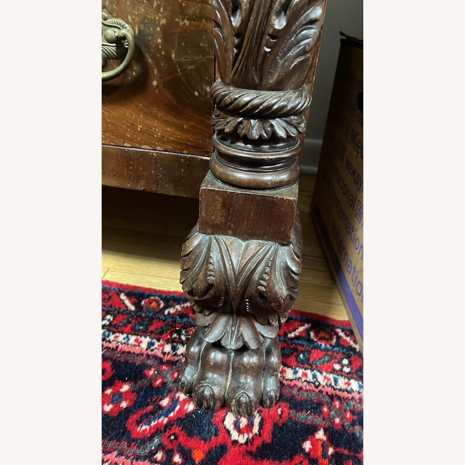 Victorian Claw Foot Dresser - image-10