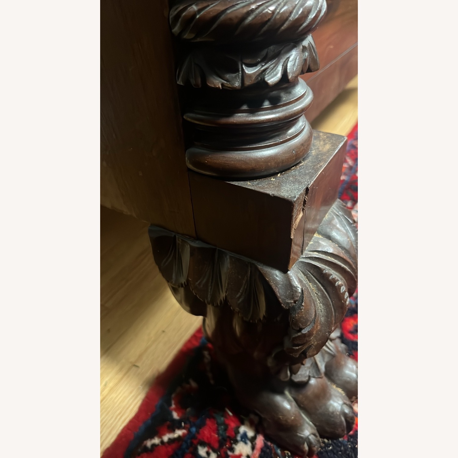 Victorian Claw Foot Dresser - image-13