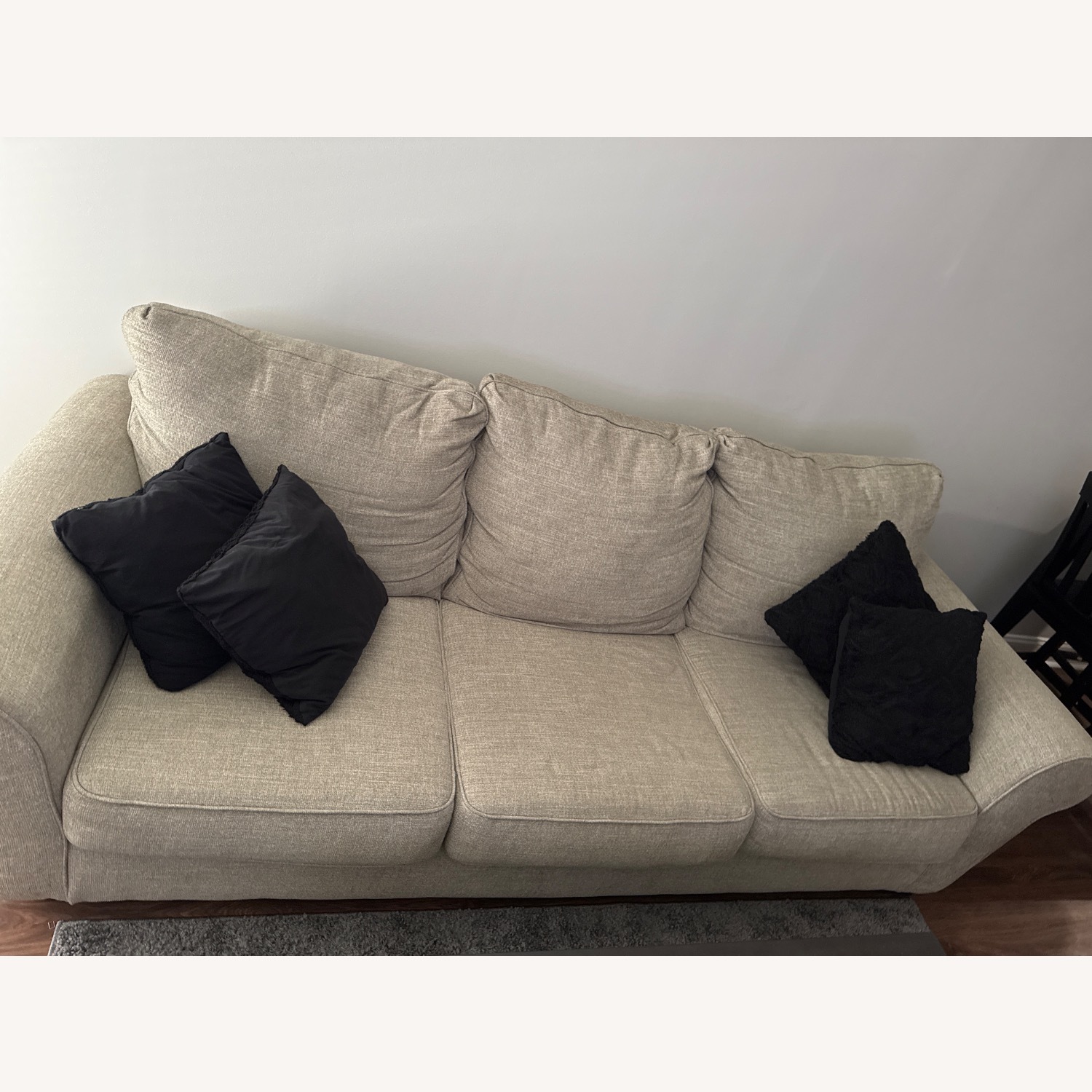 Ashley Furniture Discota Couch with Pillows and Couch Cover  - image-3