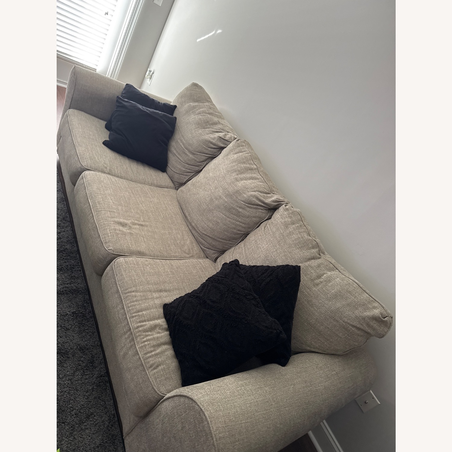 Ashley Furniture Discota Couch with Pillows and Couch Cover  - image-4