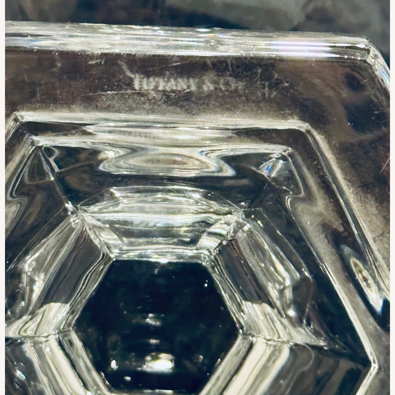 Tiffany & Co. Biedermeier Footed Crystal Bowl - image-3