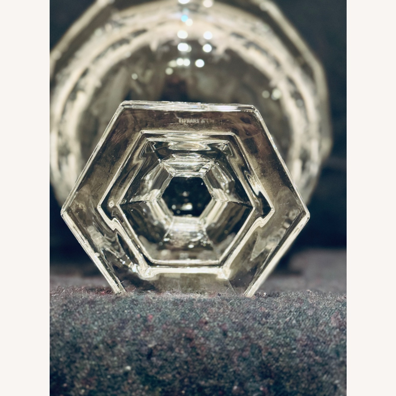 Tiffany & Co. Biedermeier Footed Crystal Bowl - image-6