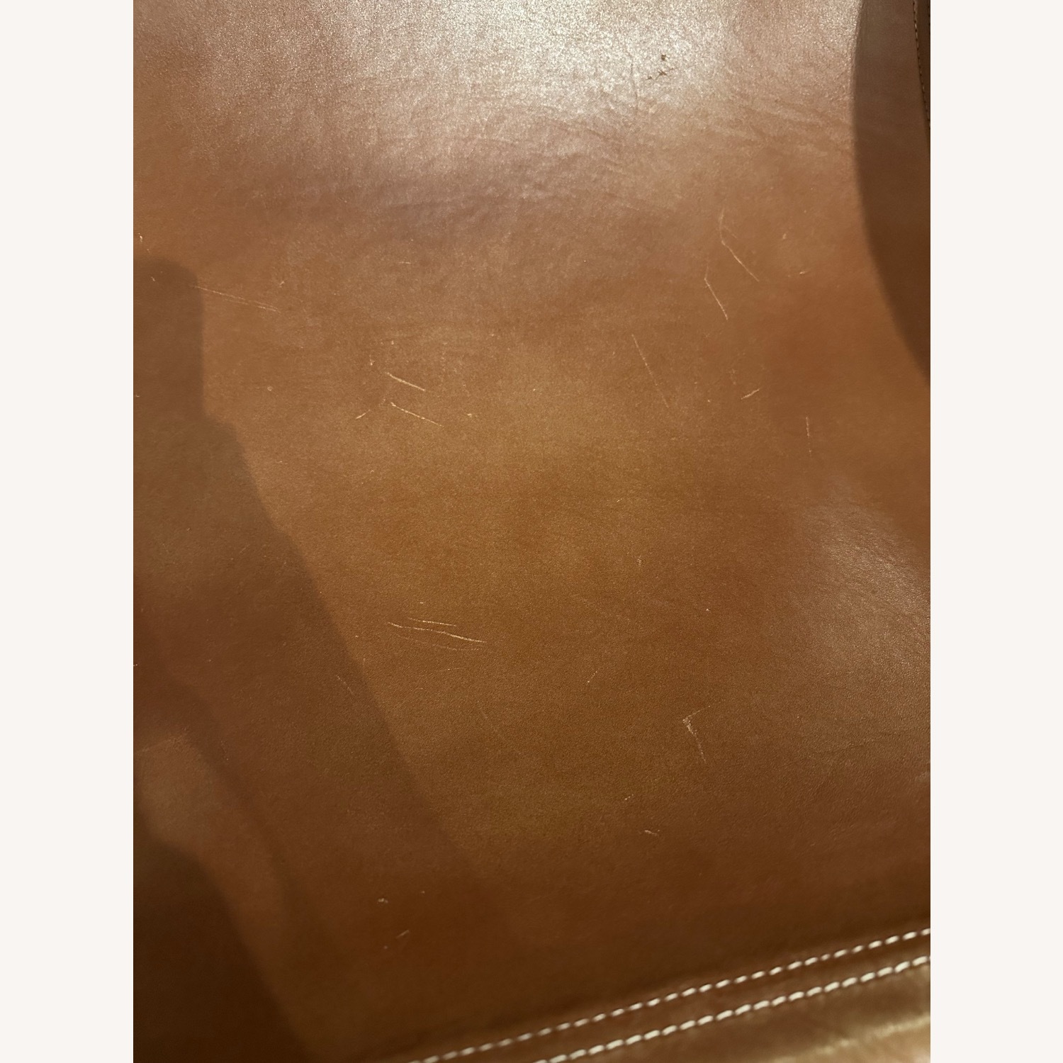 Wisteria Ruli Low-Sitting Leather Side Chair - image-7