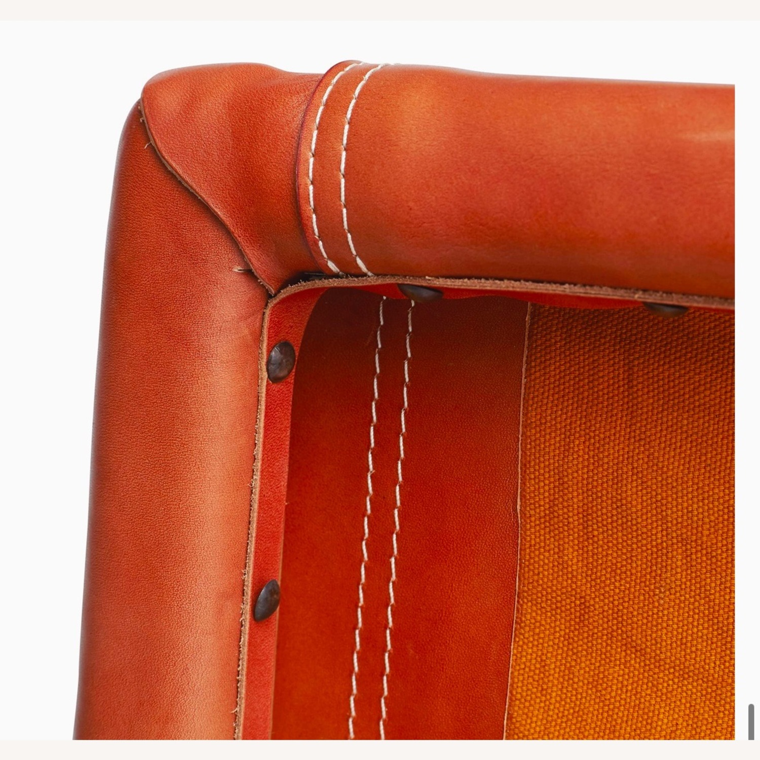 Wisteria Ruli Low-Sitting Leather Side Chair - image-3