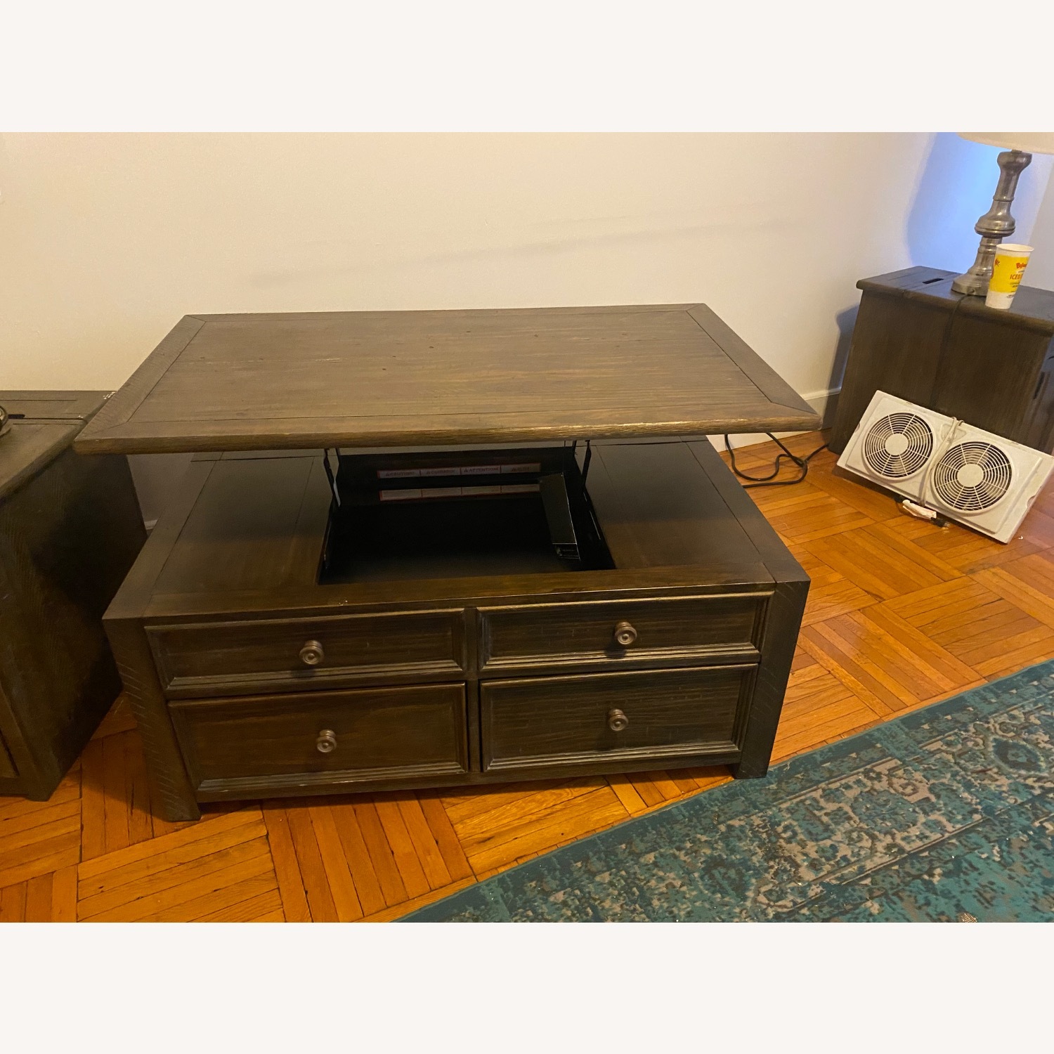 End Tables with Electrical and UBS Outlets - image-7