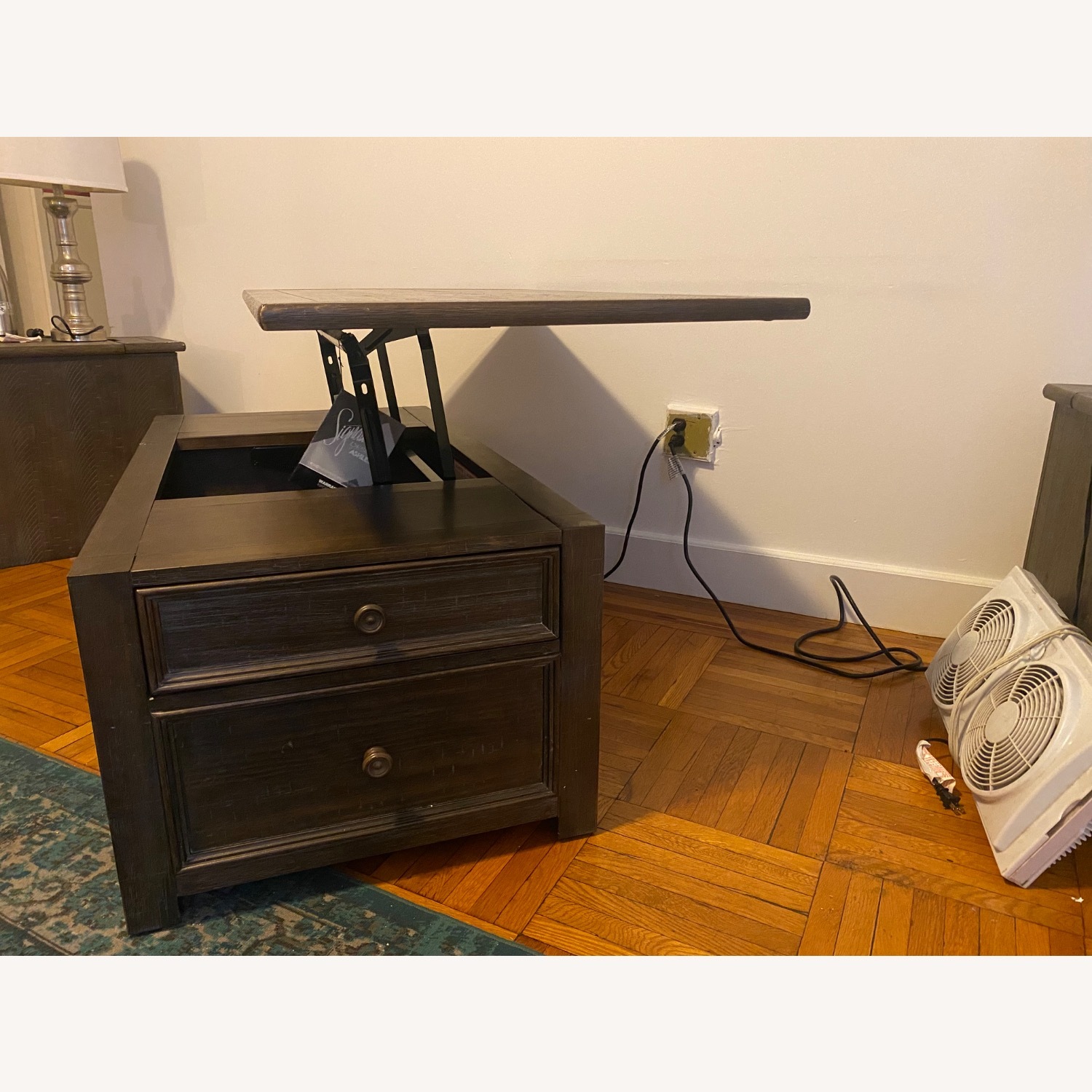 End Tables with Electrical and UBS Outlets - image-6