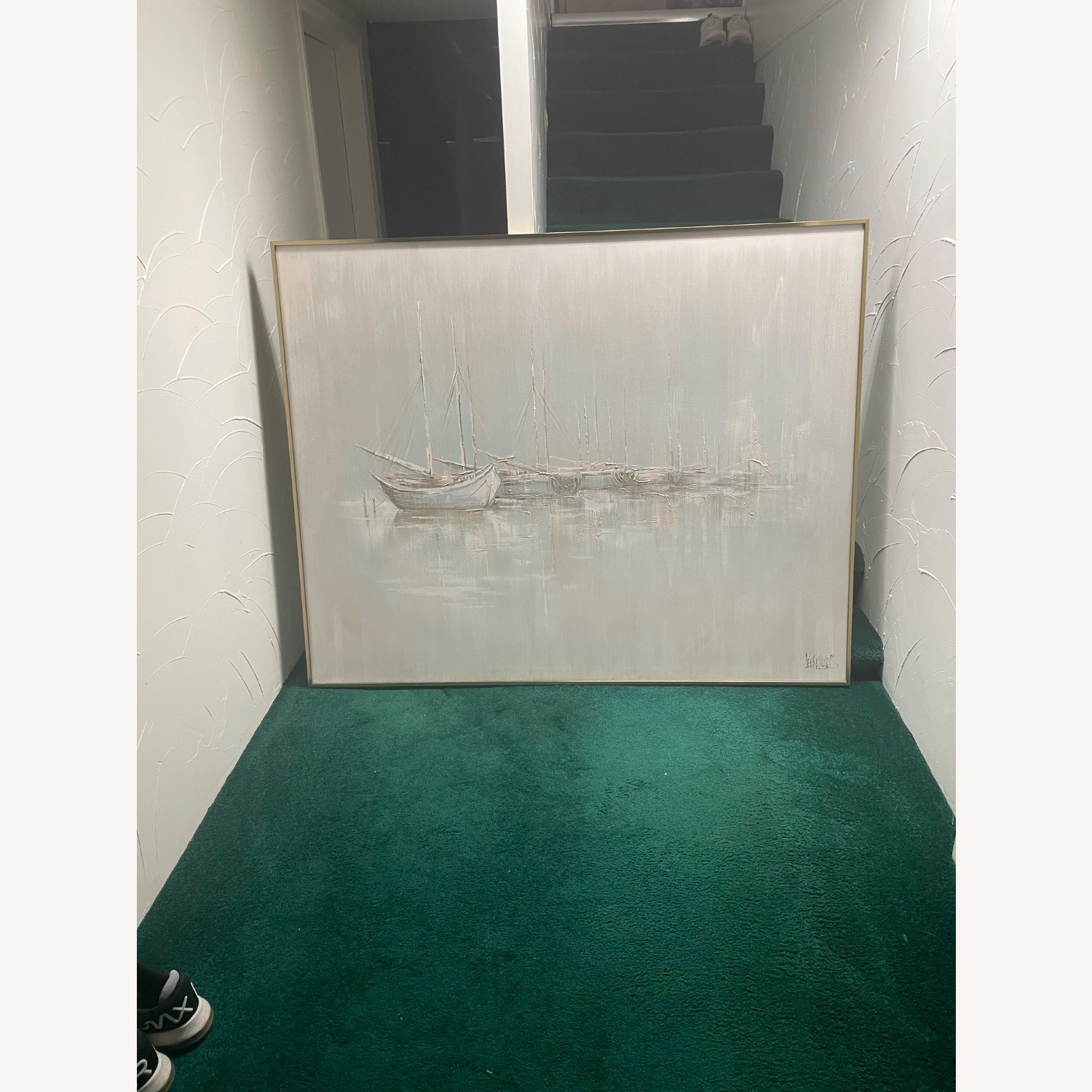 Large Lee Reynolds Nautical Painting - image-2