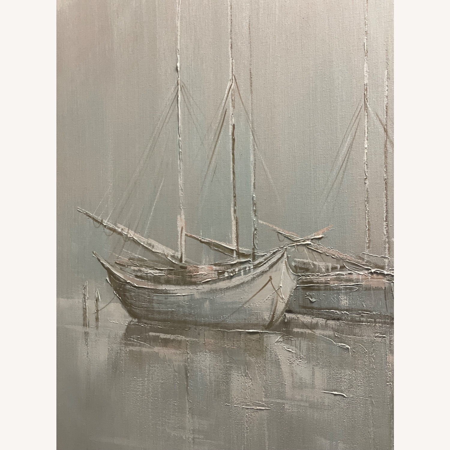 Large Lee Reynolds Nautical Painting - image-4
