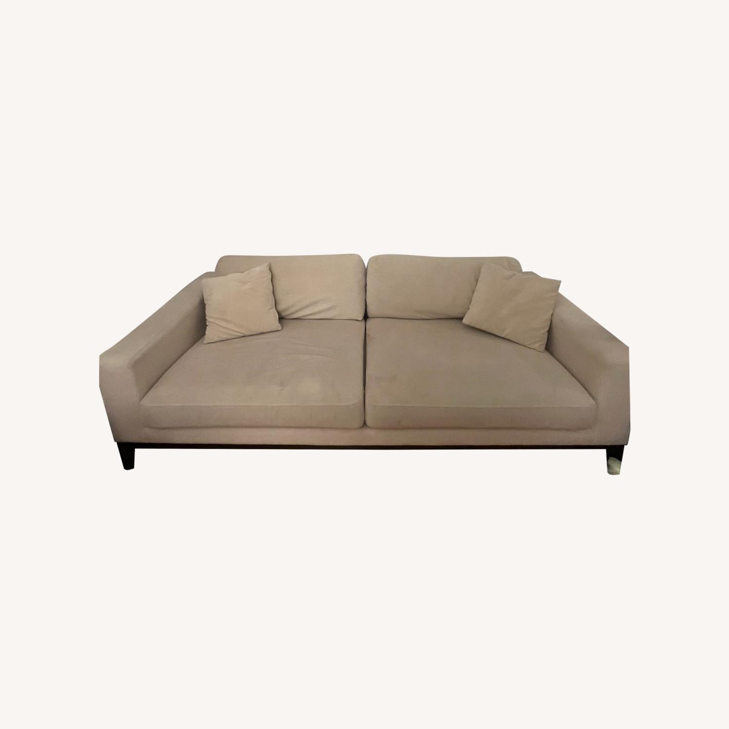 Elle Decor Cream Sofa - image-0