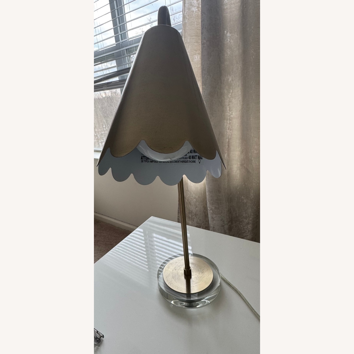 Gold Desk Lamp - image-1