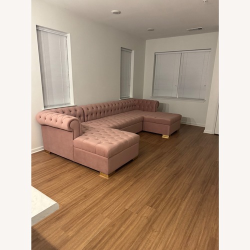 Used Wayfair Lauren Double Chaise Sectional for sale on AptDeco