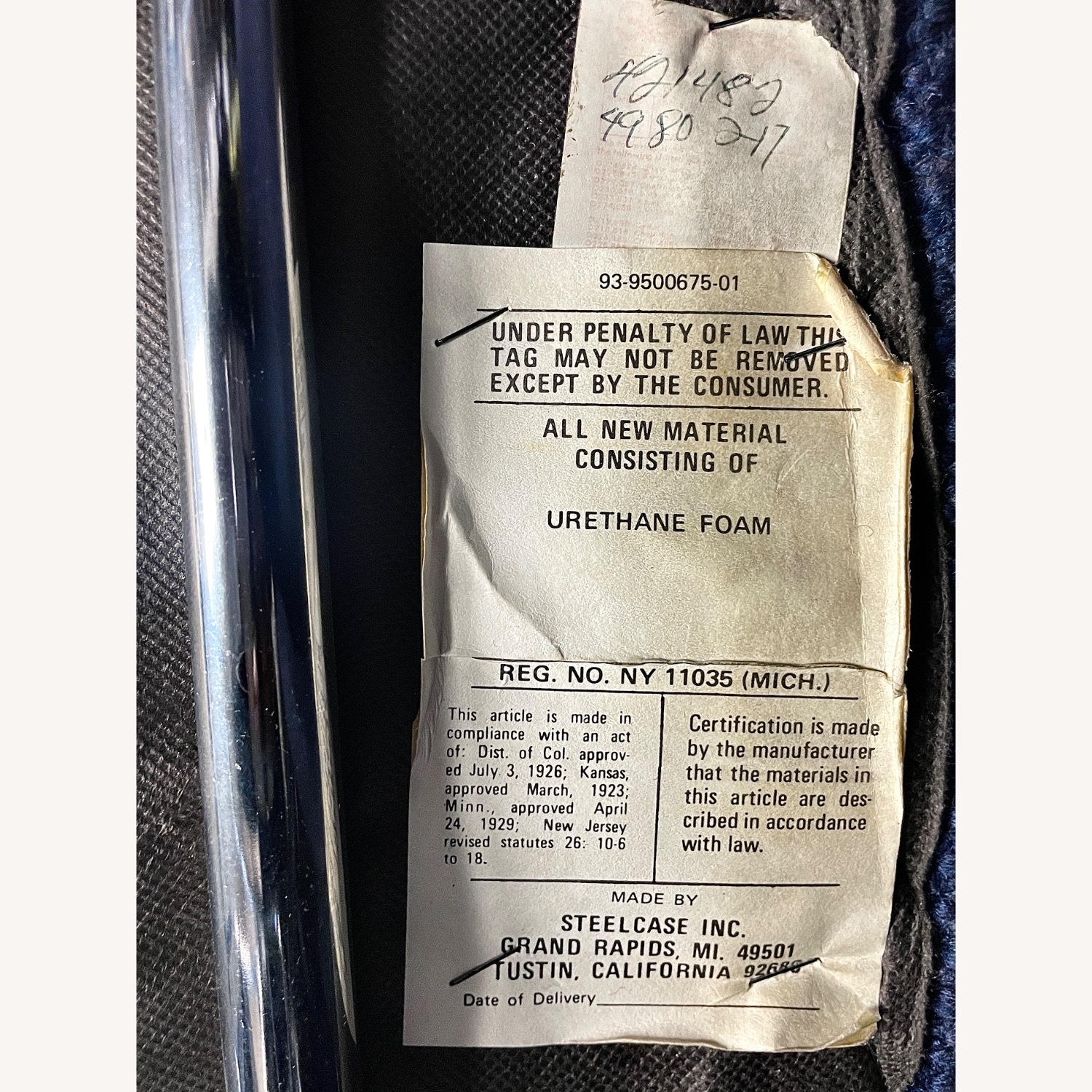 Vintage Steelcase Chrome Cantliever Chairs - image-6