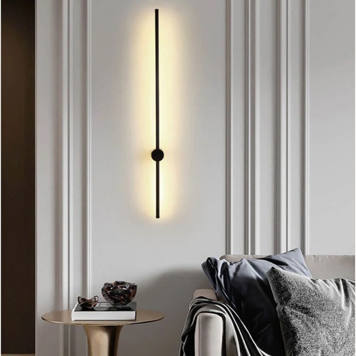 Used Modern Minimalist Long Strip Led Wall Sconce for sale on AptDeco