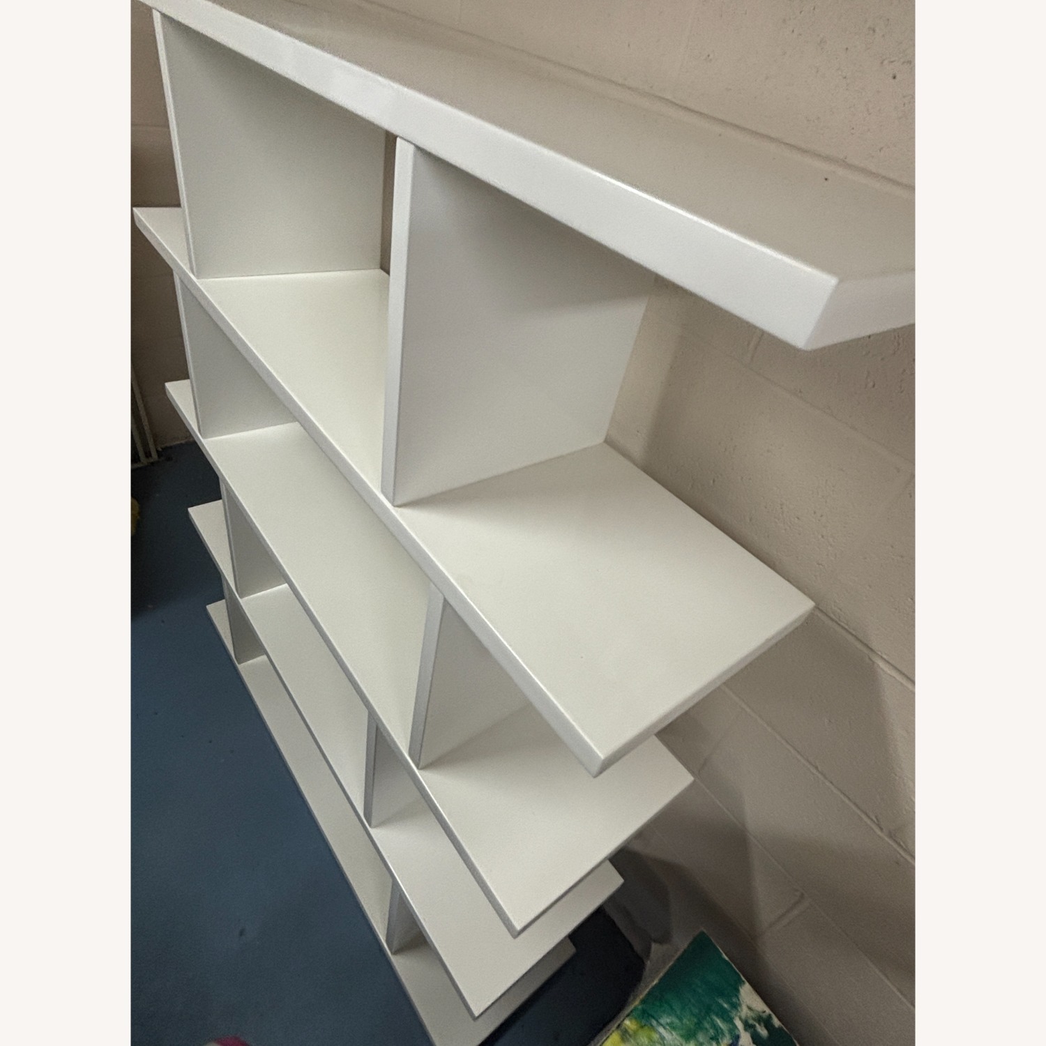 CB2 3.14 White Bookcase - image-3