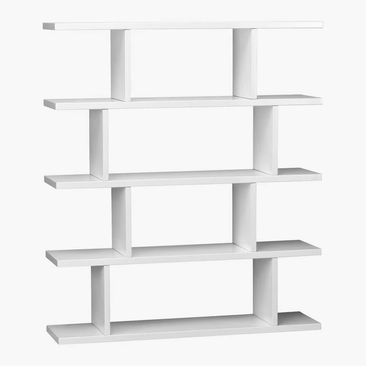 CB2 3.14 White Bookcase - image-0