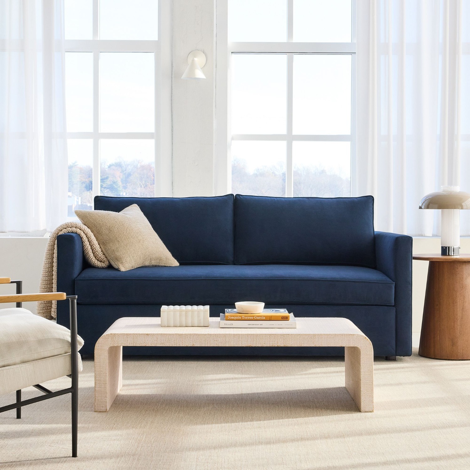 West Elm Harris Queen Sleeper Sofa (74") - image-2