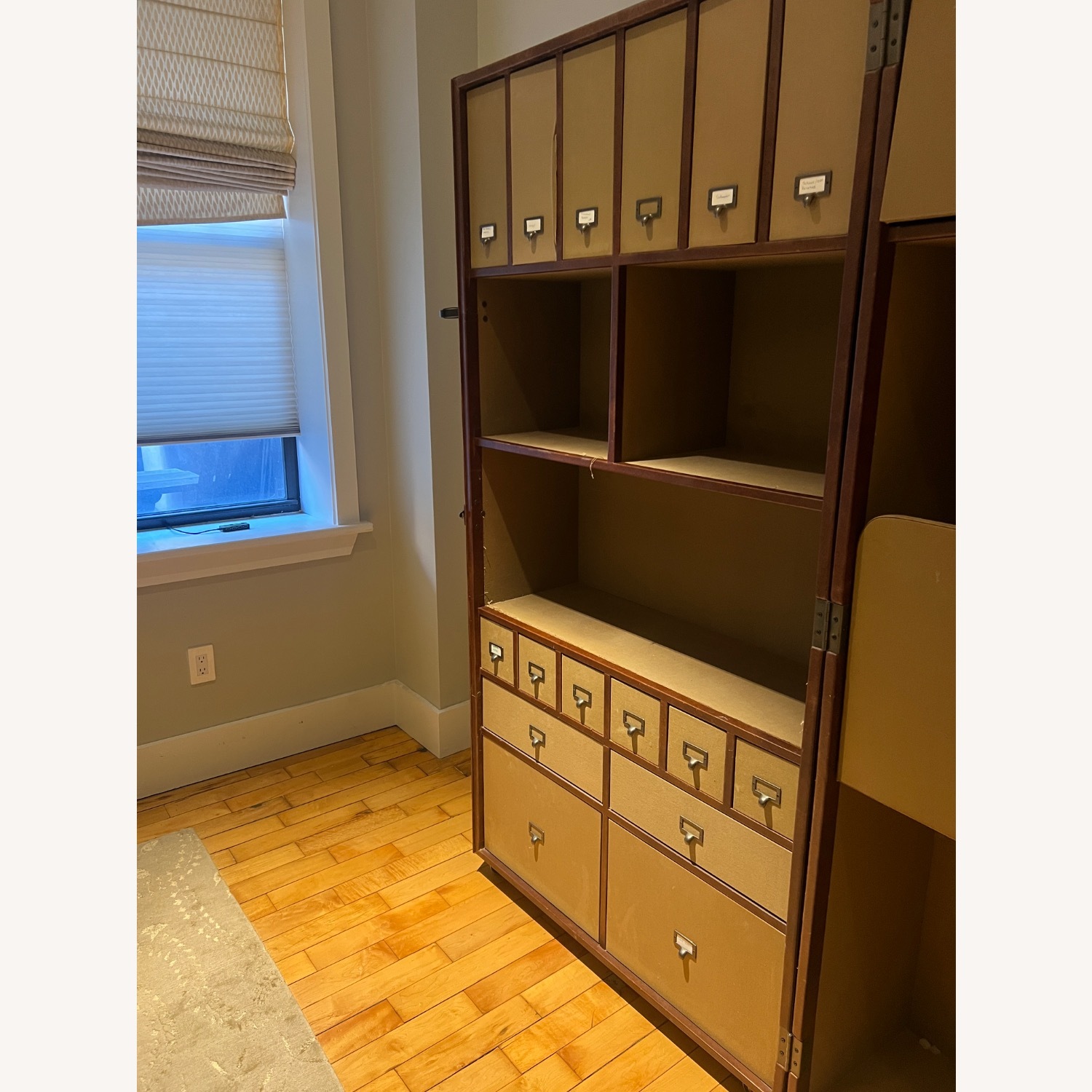 Restoration Hardware Mayfair Steamer Trunk Secretary Desk - image-9