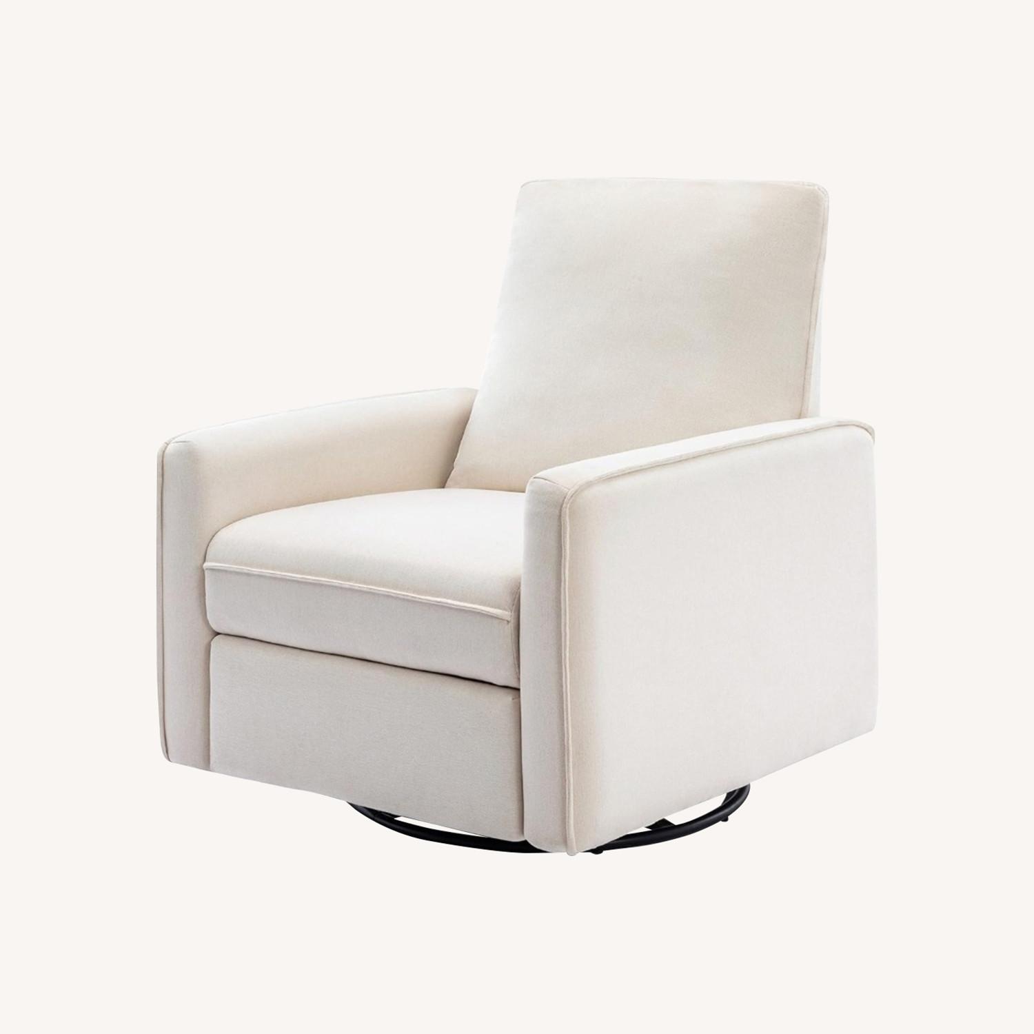 Davinci Penny Recliner Glider in Performance Cream - image-0