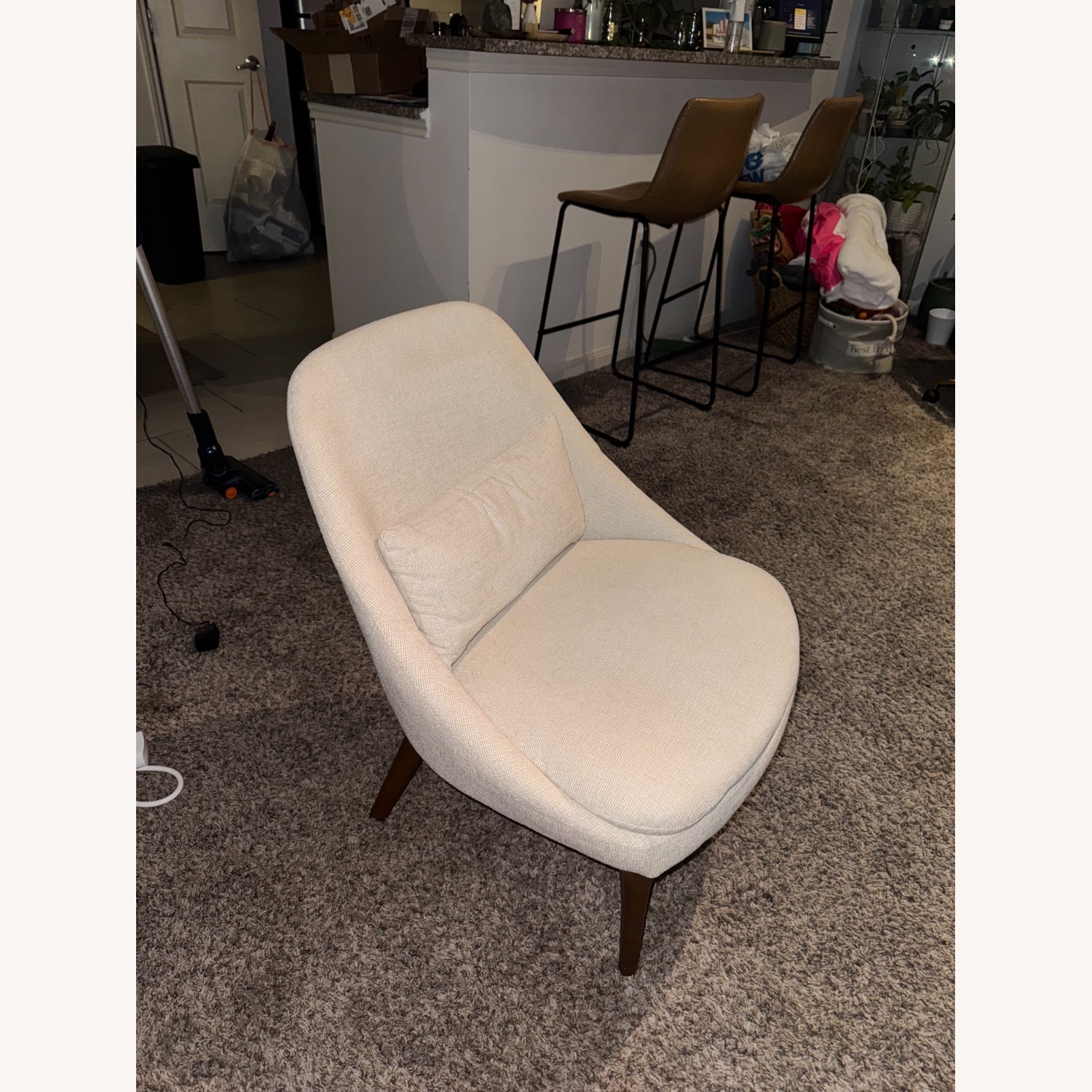 Target White Accent Chair - image-4