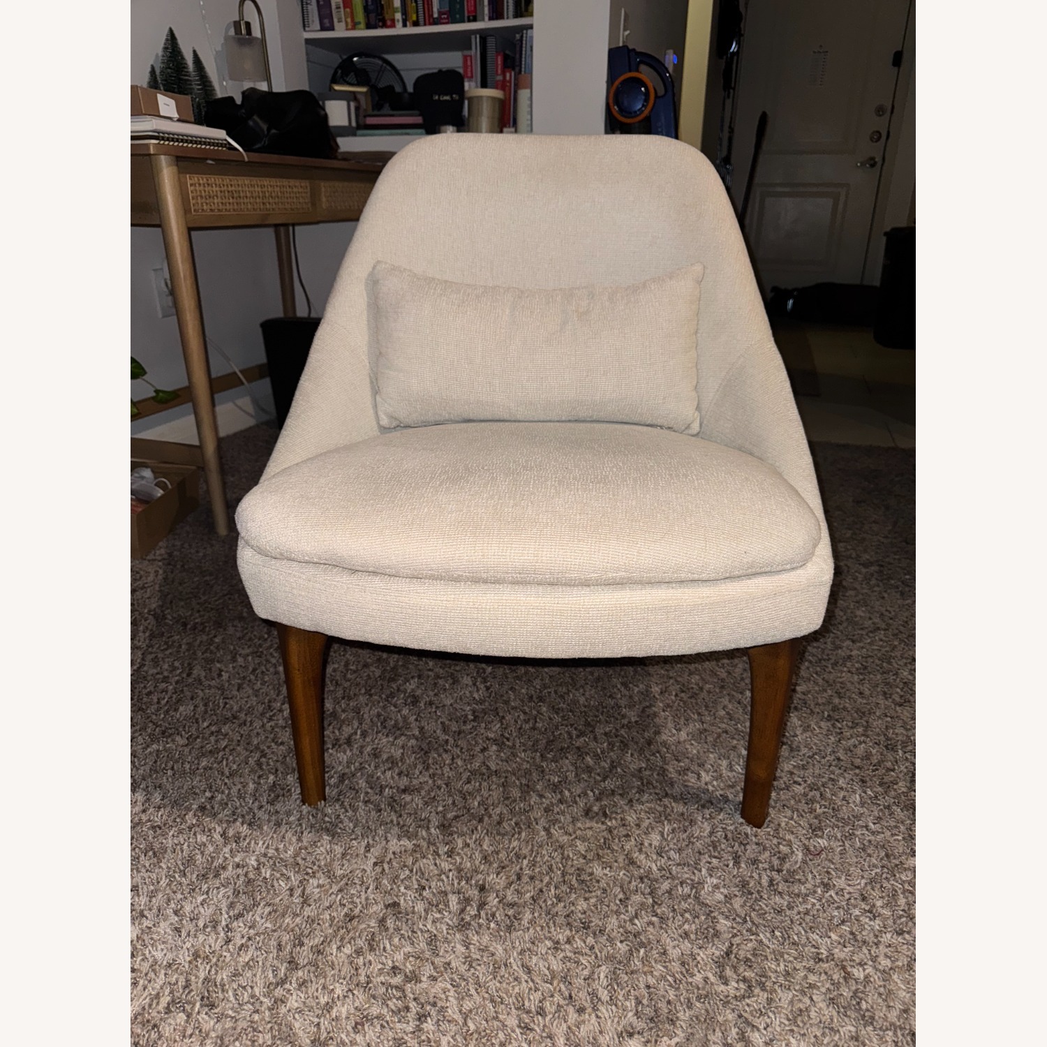 Target White Accent Chair - image-2