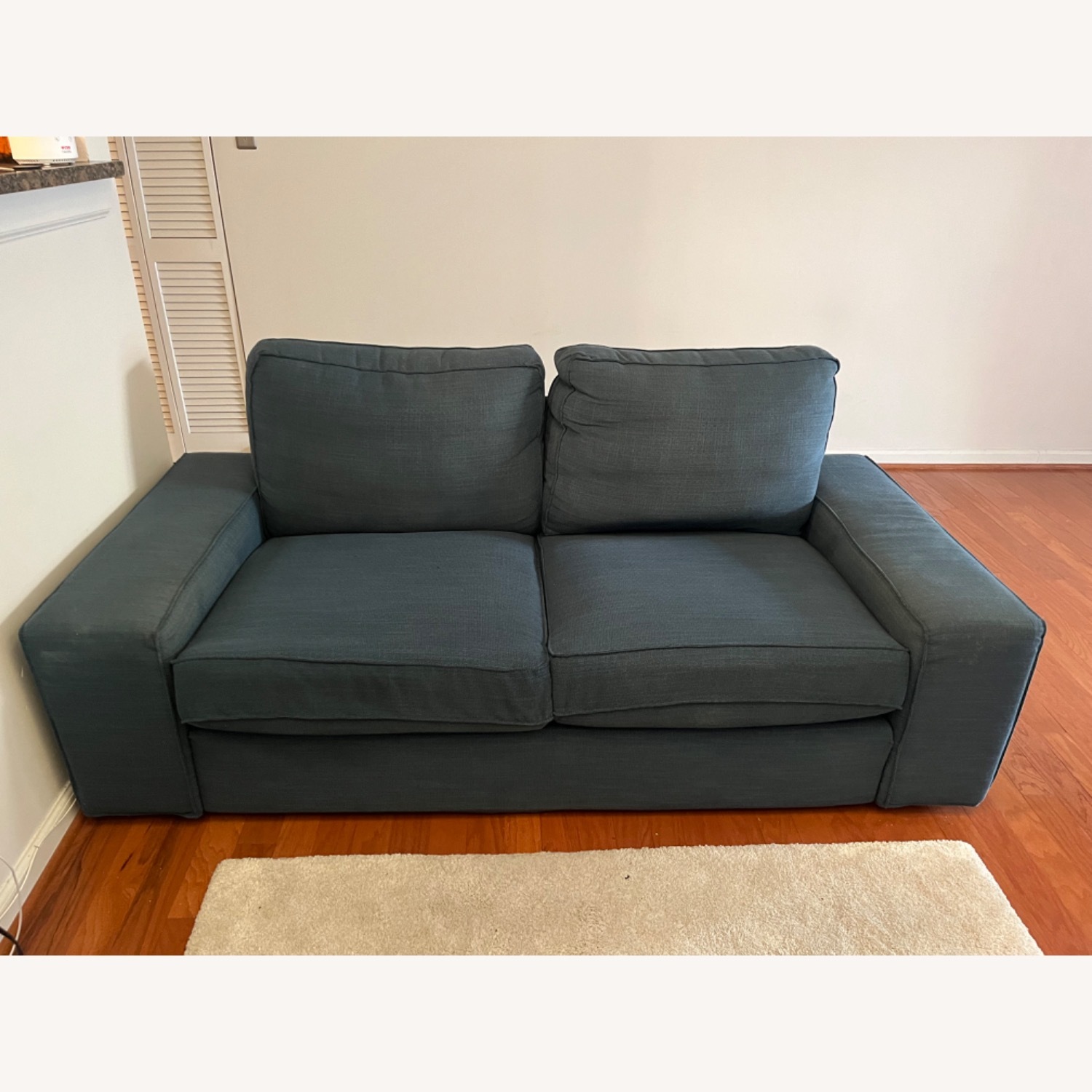 IKEA KIVIK Loveseat Gunnared Blue - image-1