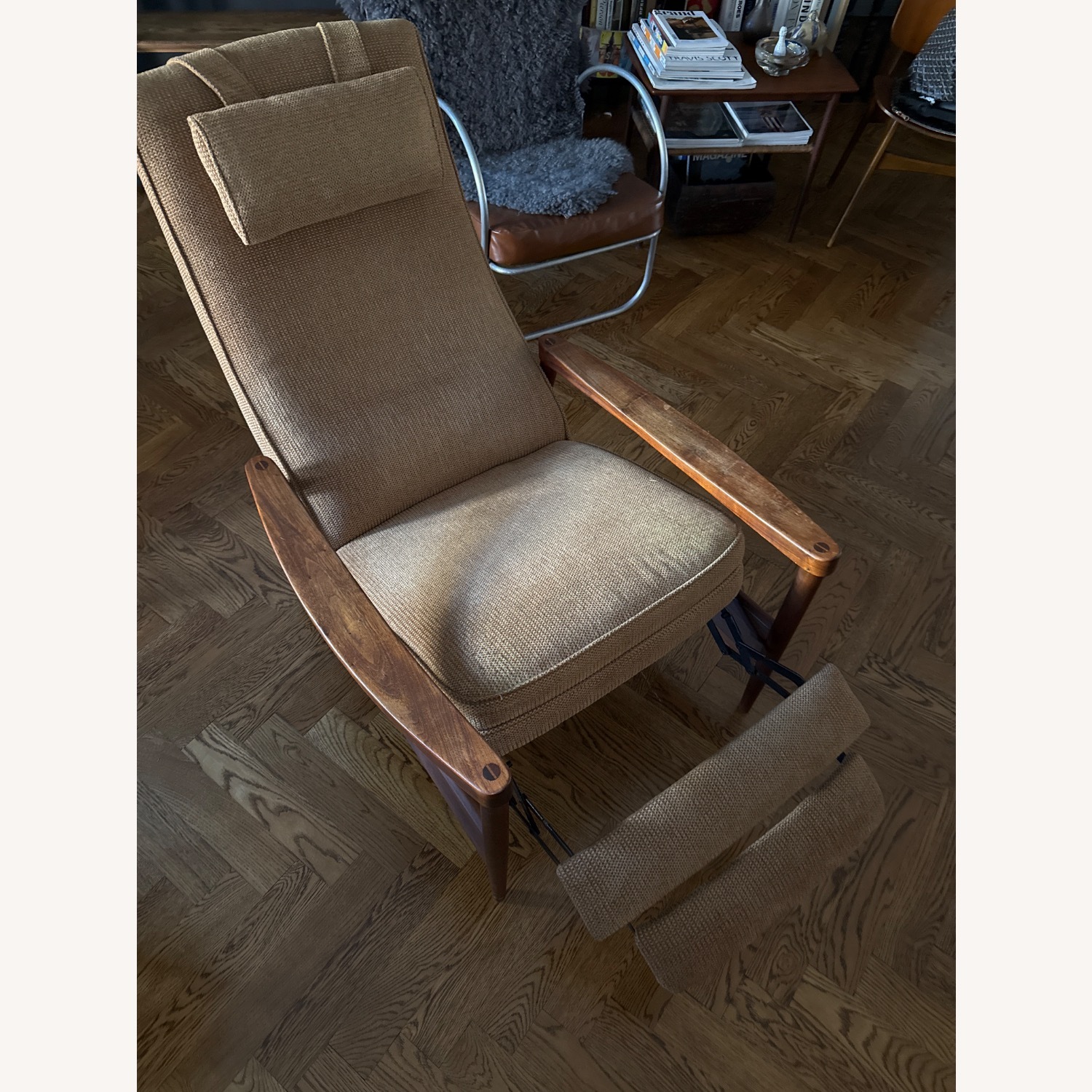 Drexel Danish Mid Century Modern Chair-Recliner - image-1