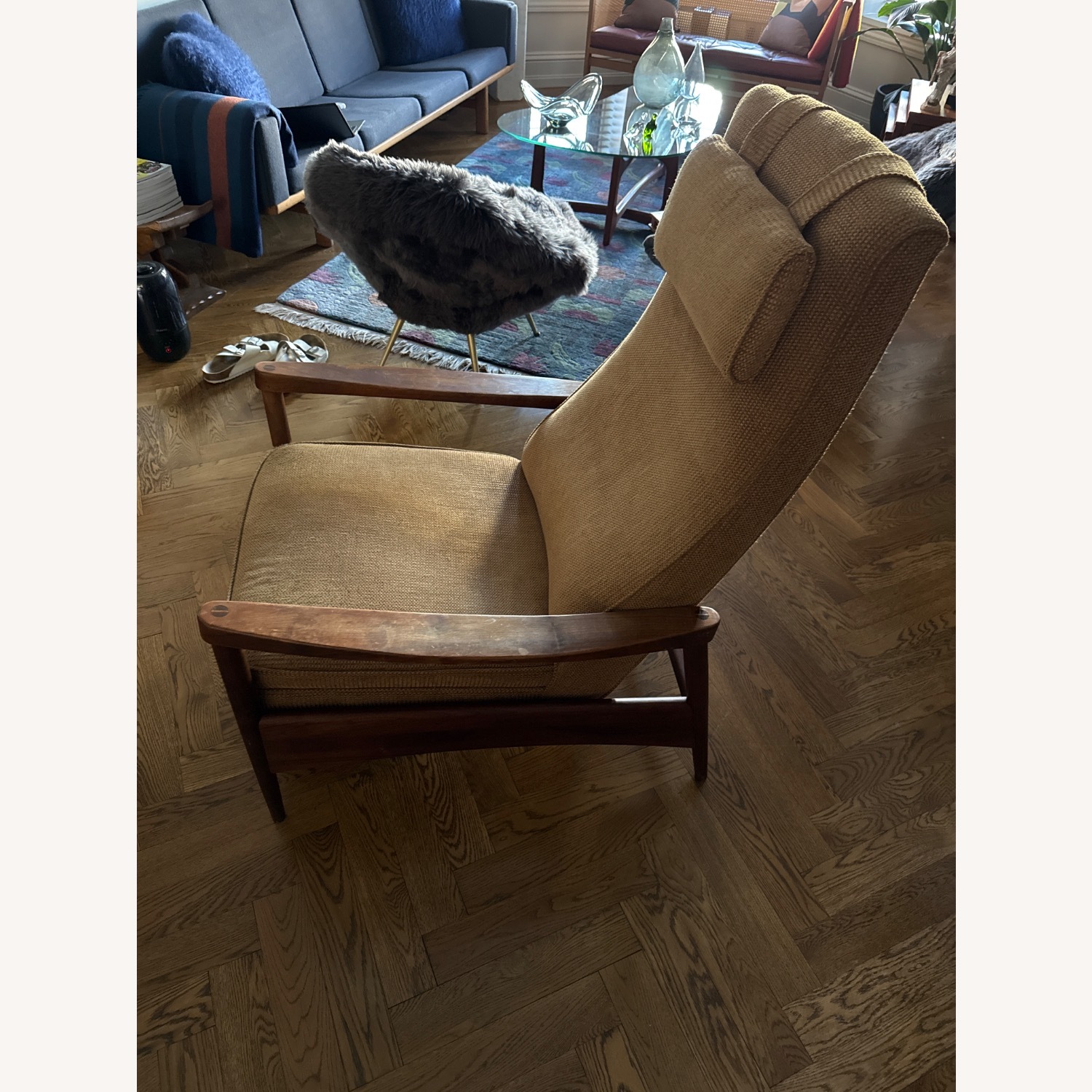 Drexel Danish Mid Century Modern Chair-Recliner - image-3