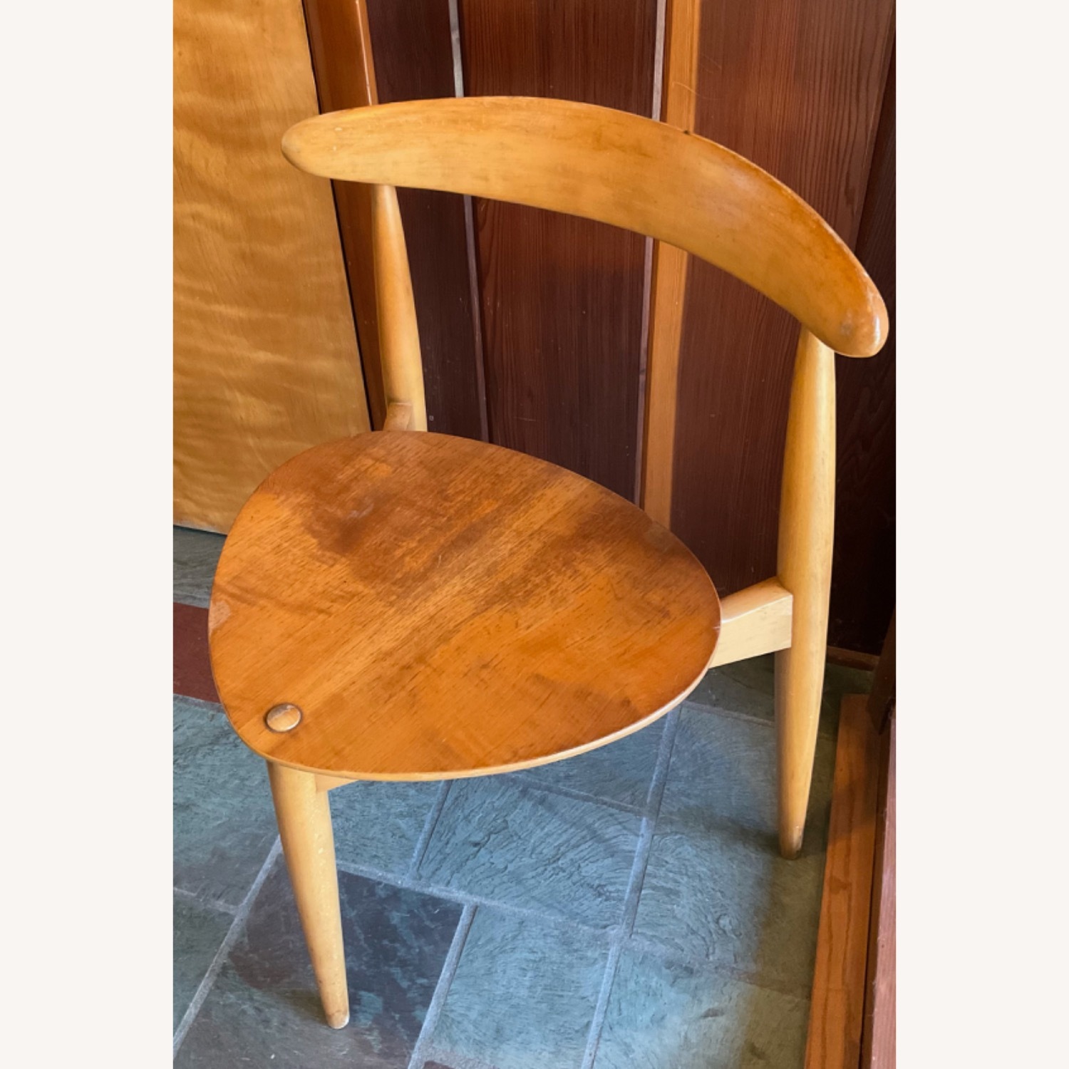 Hans Wegner Three-Legged Heart Chair  - image-1