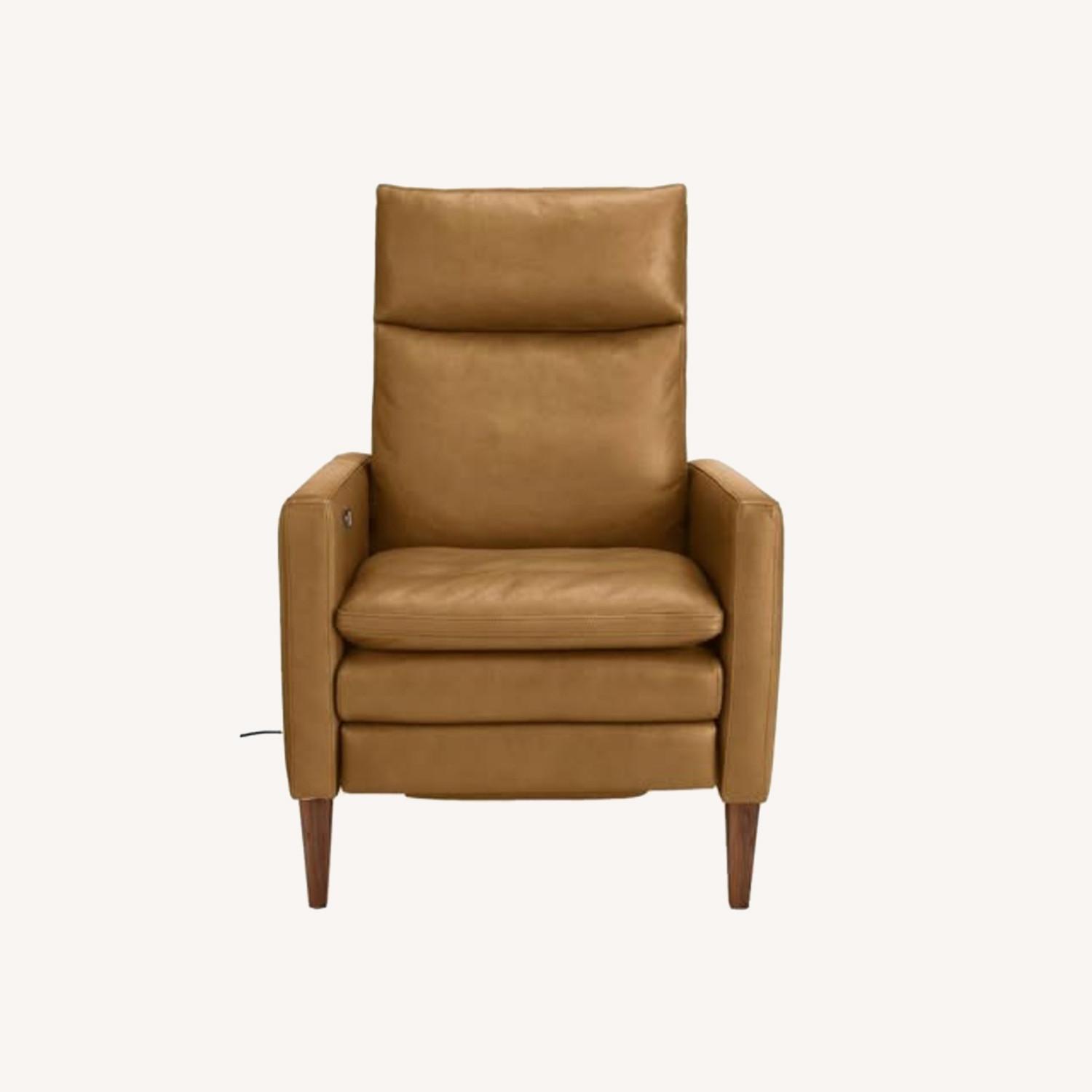 Room & Board Isaac Leather Power Recliner - image-0