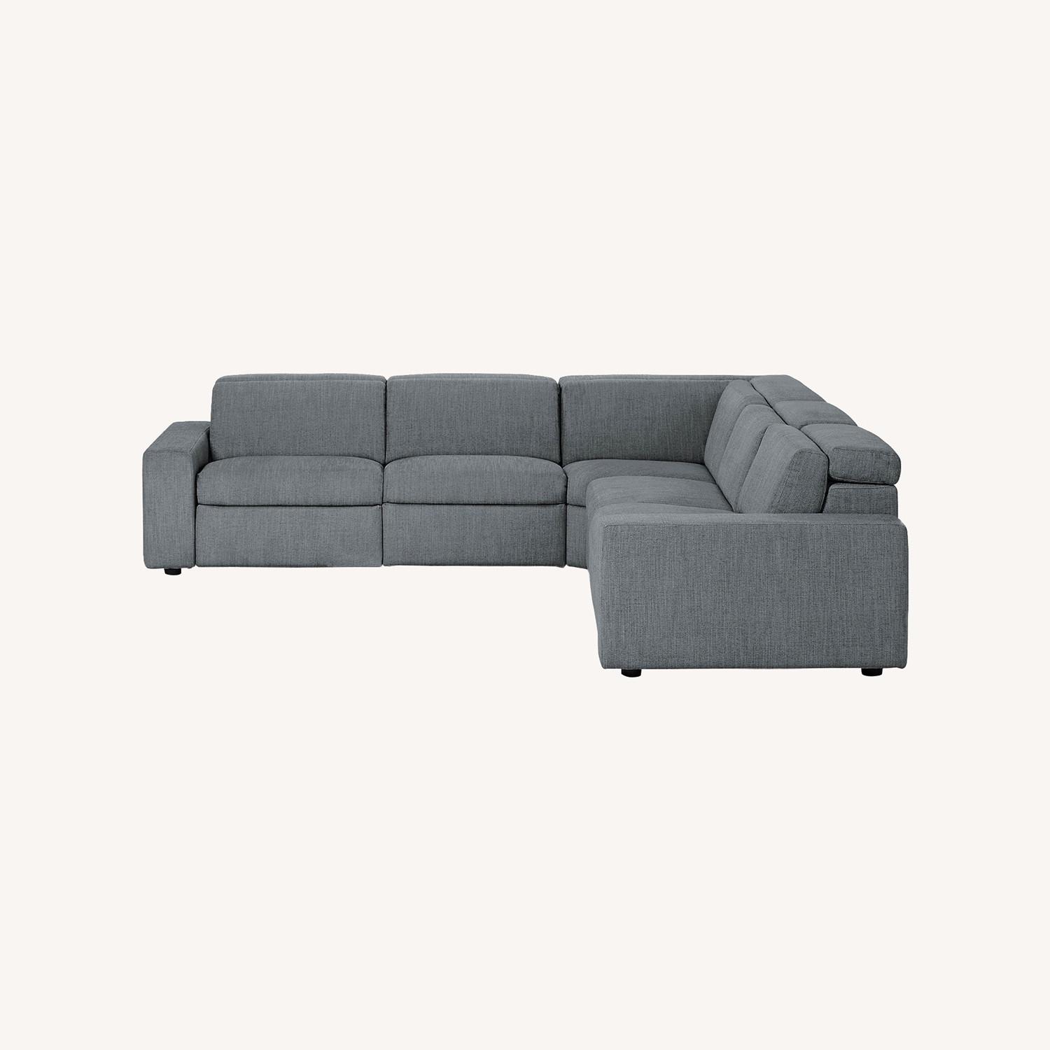 West Elm Enzo 5-Piece Modular Reclining Sectional - image-0