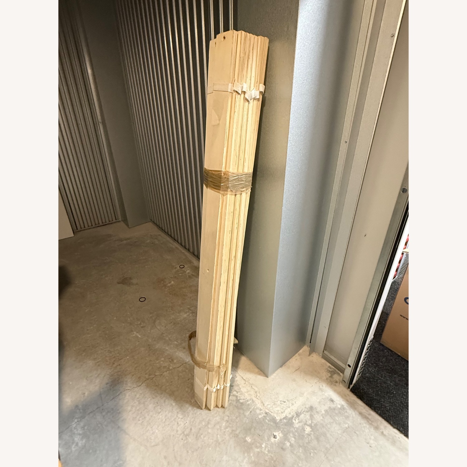 CB2 Woven Suede Bed Frame - image-9