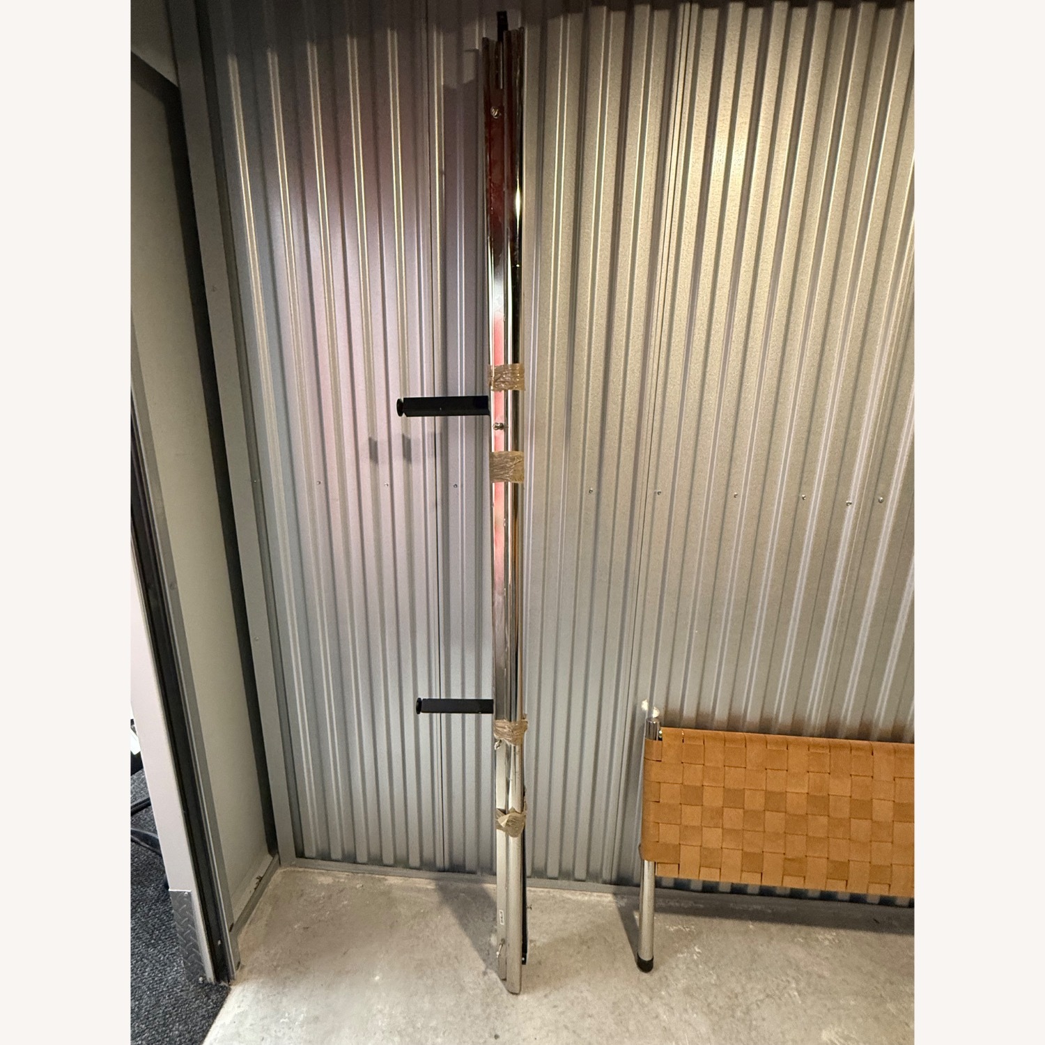 CB2 Woven Suede Bed Frame - image-8