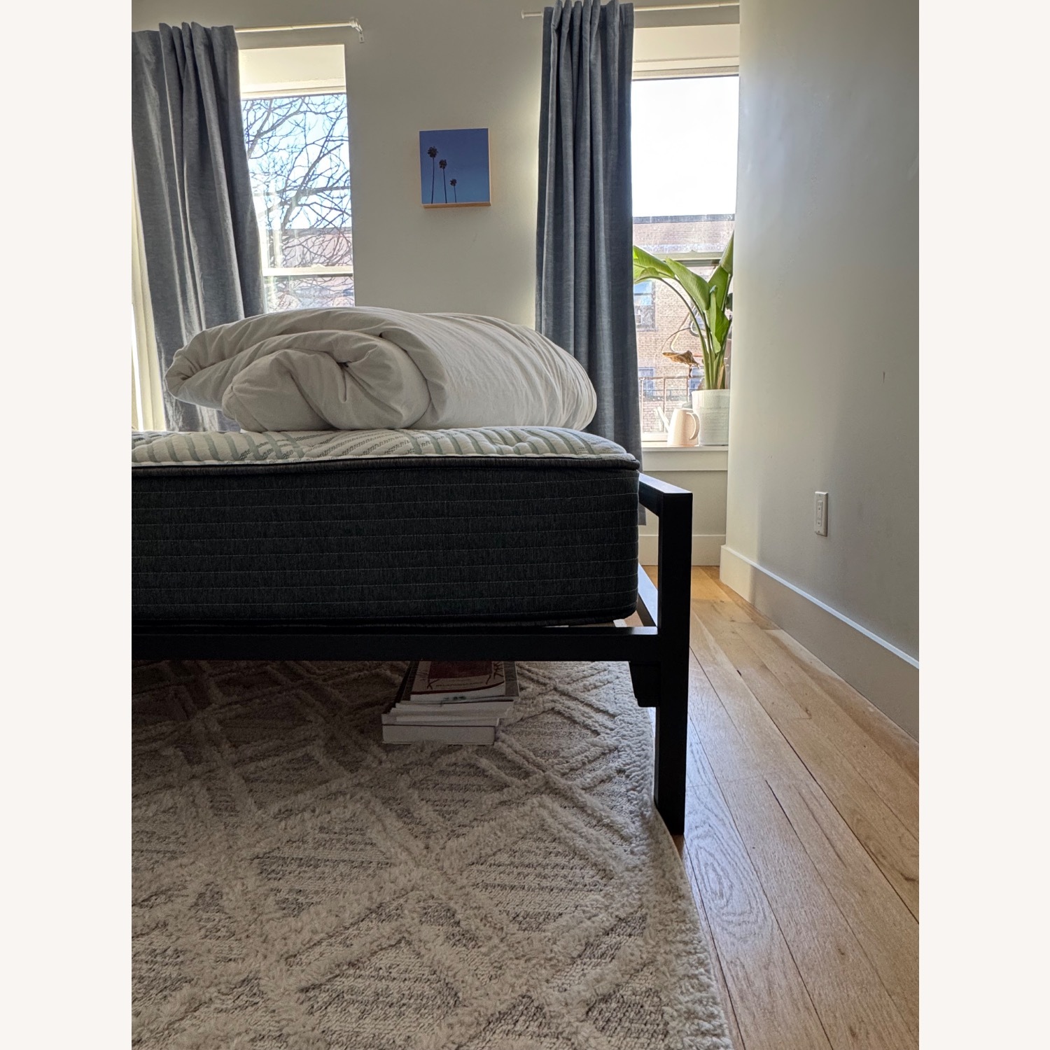 Minimal Industrial Bed Frame Queen Size - image-6