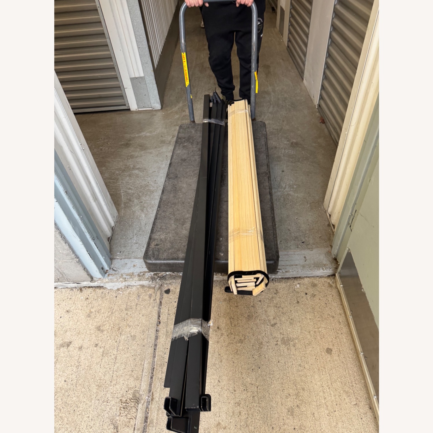 Minimal Industrial Bed Frame Queen Size - image-2