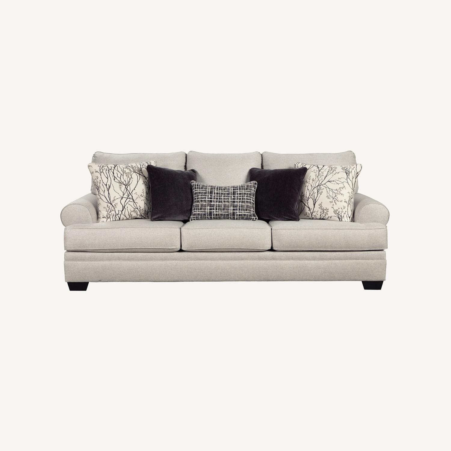 Ashley Furniture Gray Antonlini Couch - image-0