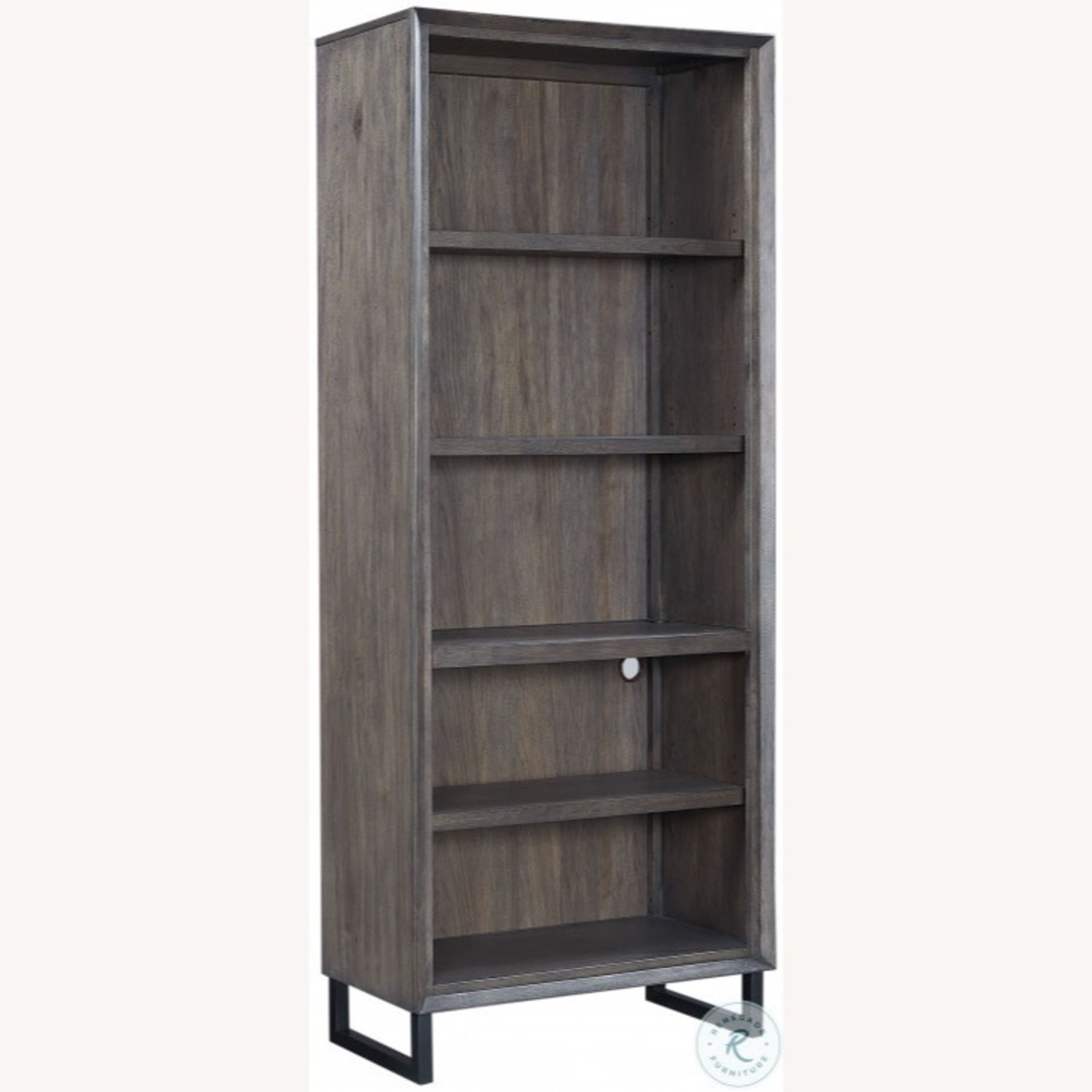 AspenHome Harper Point Fossil Open Bookcase - image-1