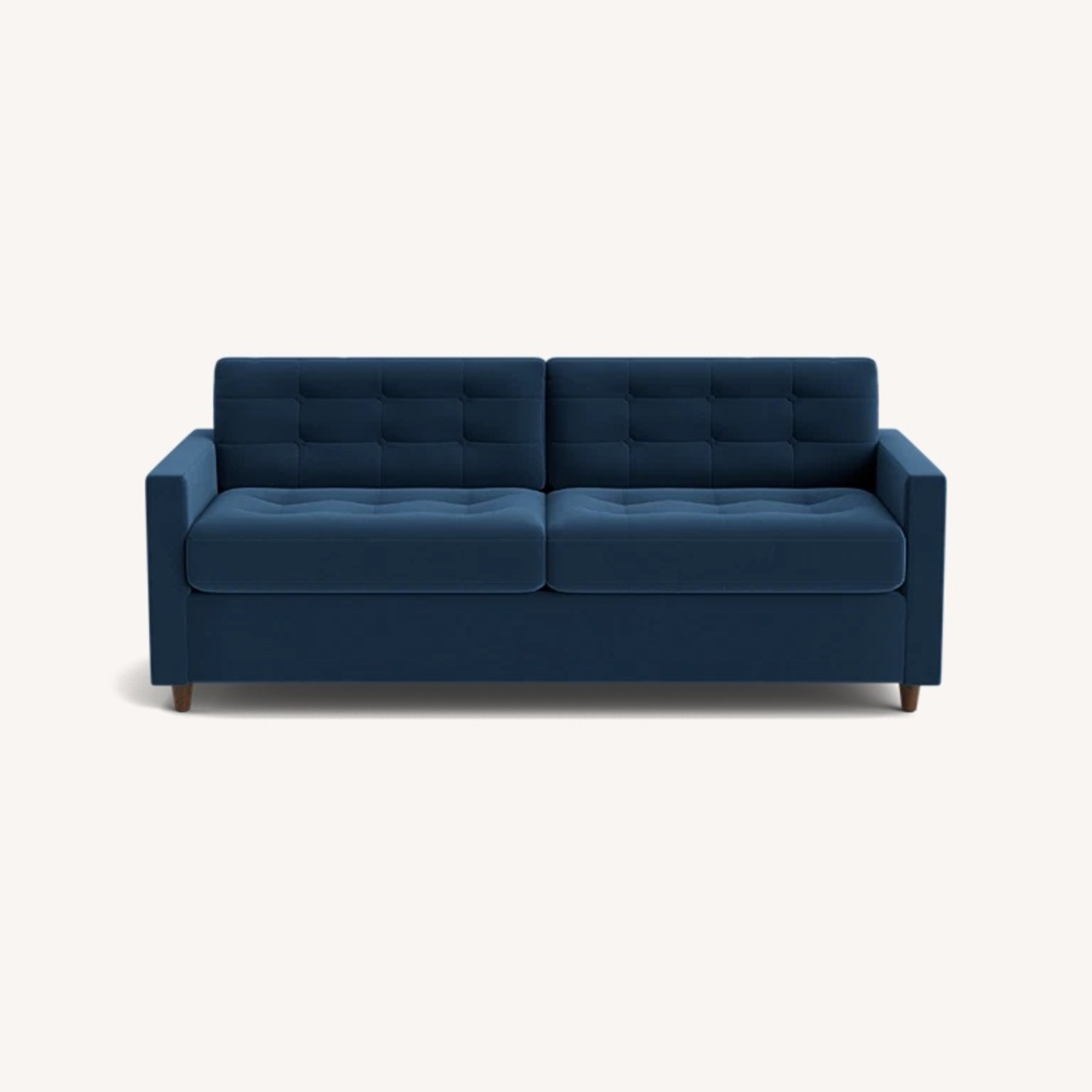JoyBird Elliot Sleeper Sofa in Blue Velvet  - image-6