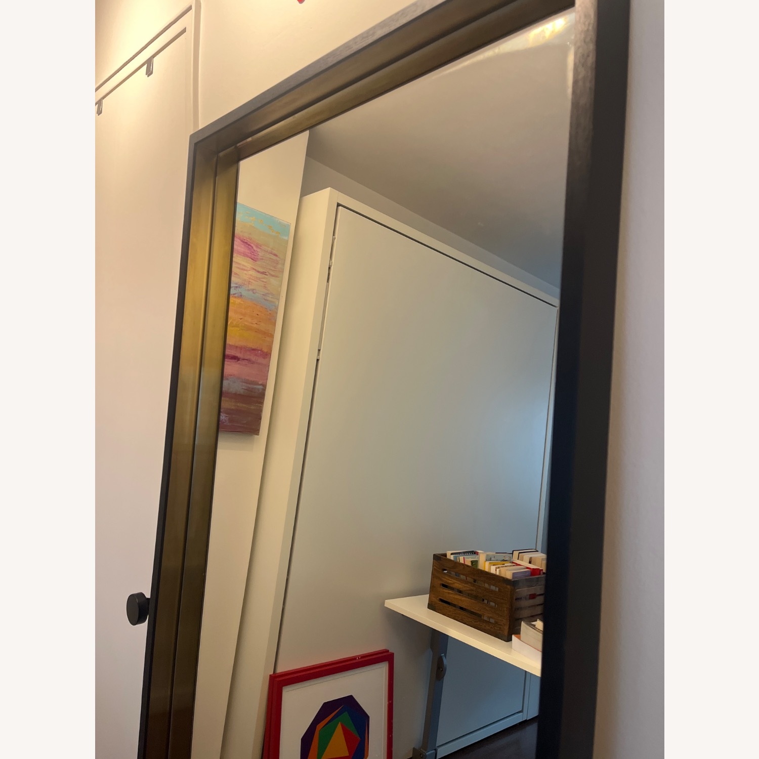 Crate & Barrel Floor Mirror - image-7