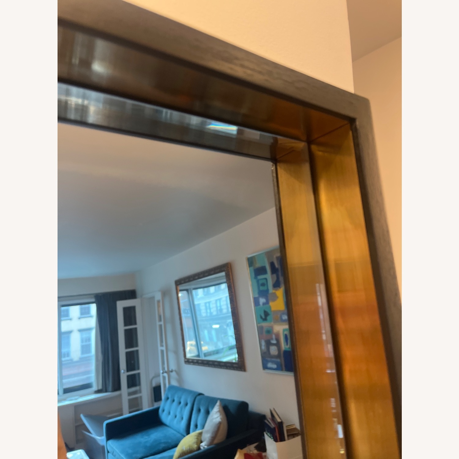 Crate & Barrel Floor Mirror - image-5