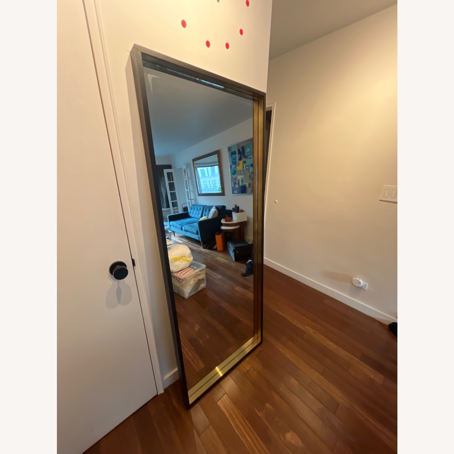 Crate & Barrel Floor Mirror - image-2