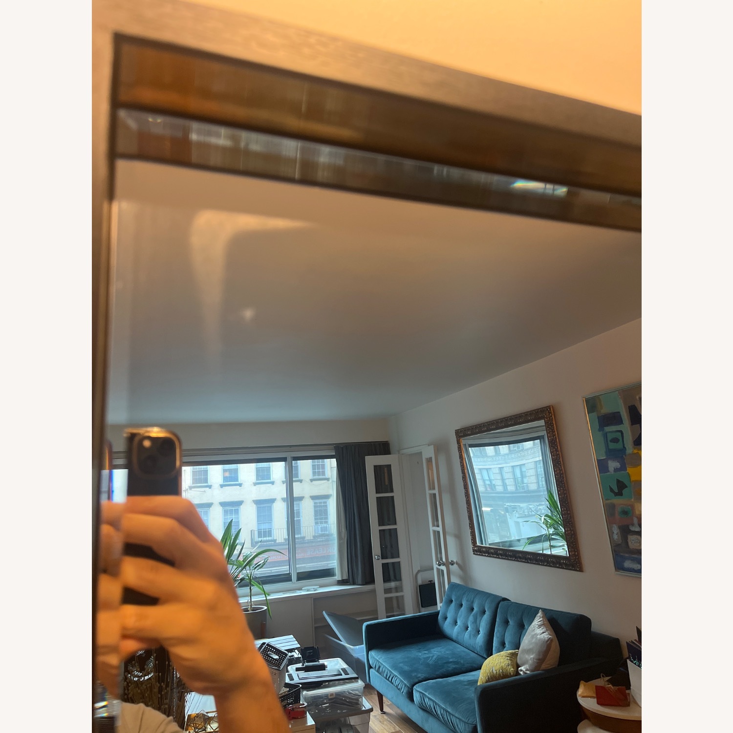 Crate & Barrel Floor Mirror - image-4