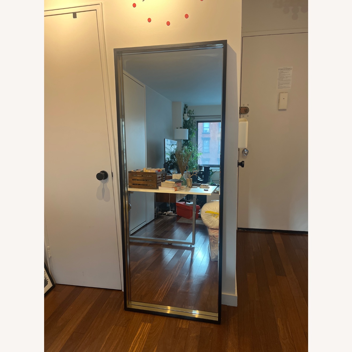 Crate & Barrel Floor Mirror - image-1