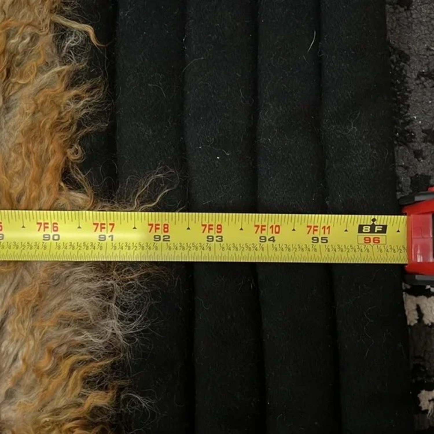 Faux Fur Shaggy Blanket/Area Rug 8X10 - image-4