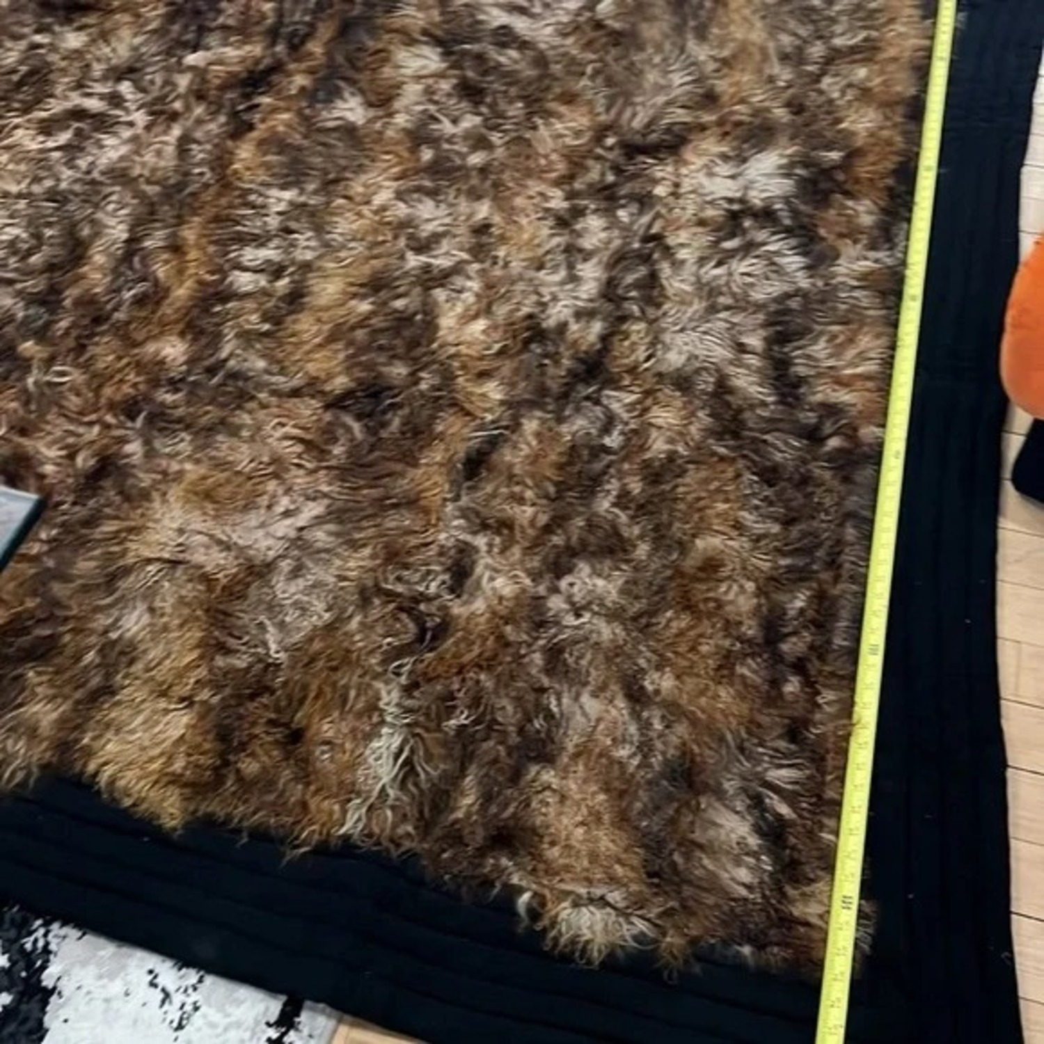 Faux Fur Shaggy Blanket/Area Rug 8X10 - image-11
