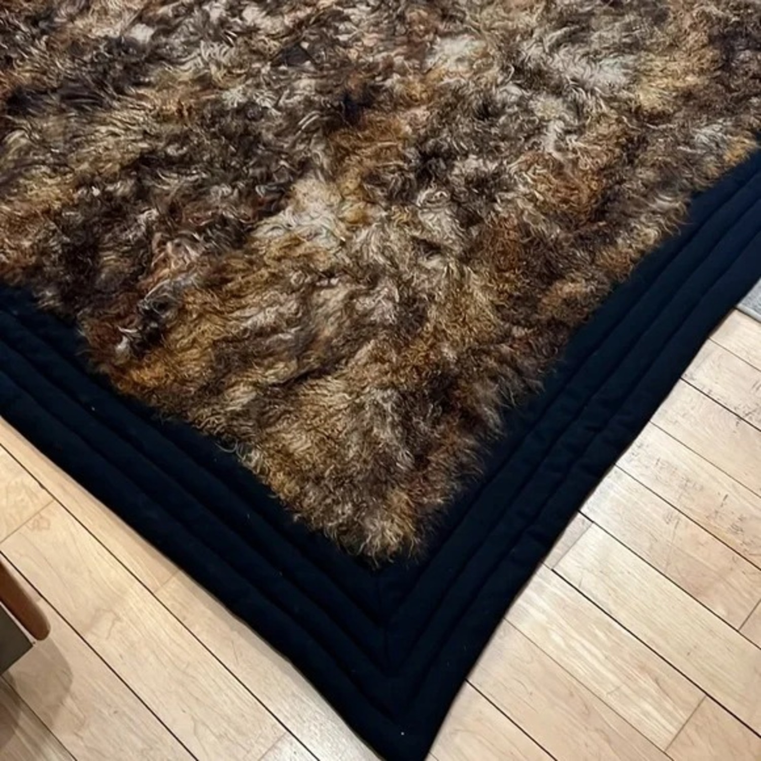 Faux Fur Shaggy Blanket/Area Rug 8X10 - image-2