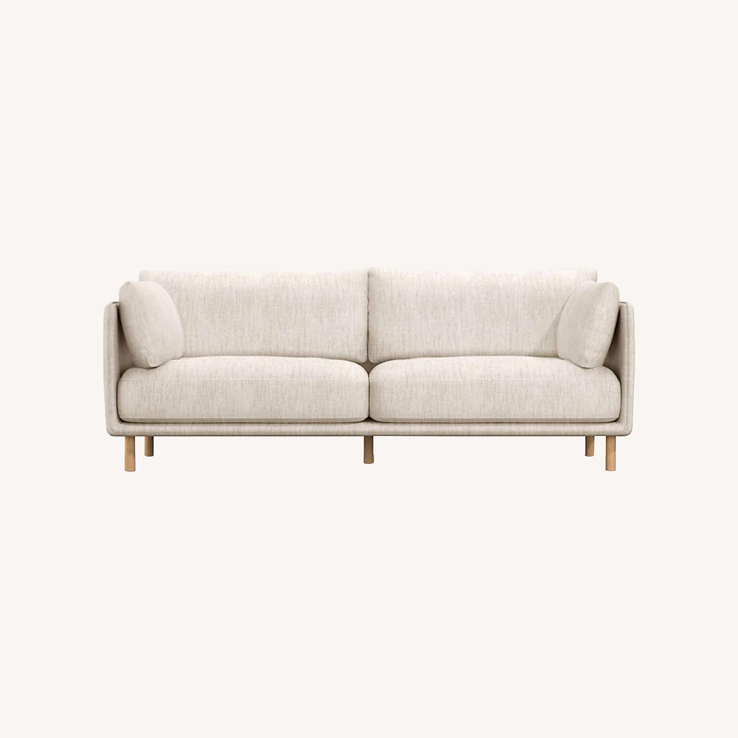 Crate & Barrel Wells 72" Apartment Sofa - image-0