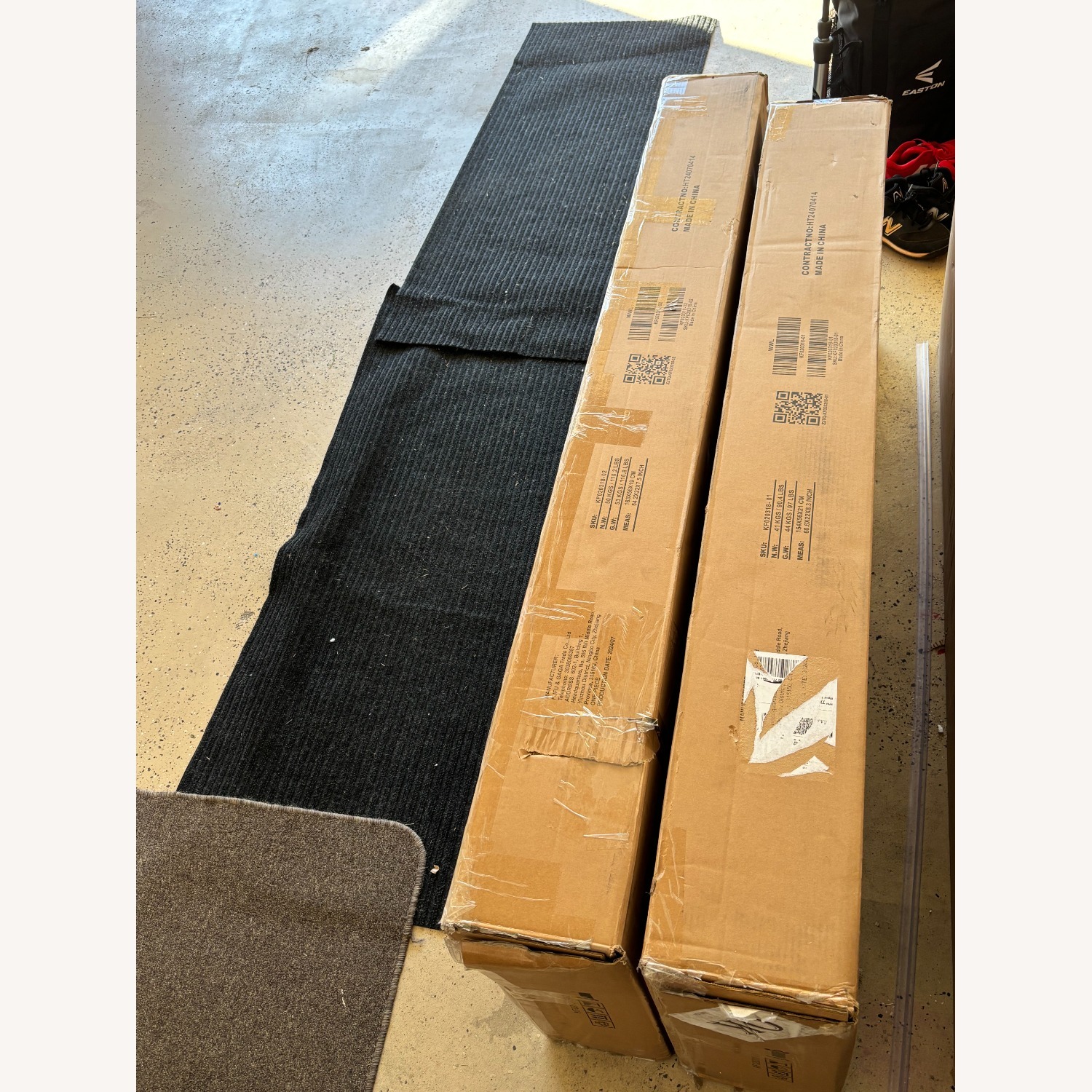 Large Black Amorie Wardrobe Closet w Glass Doors - image-3