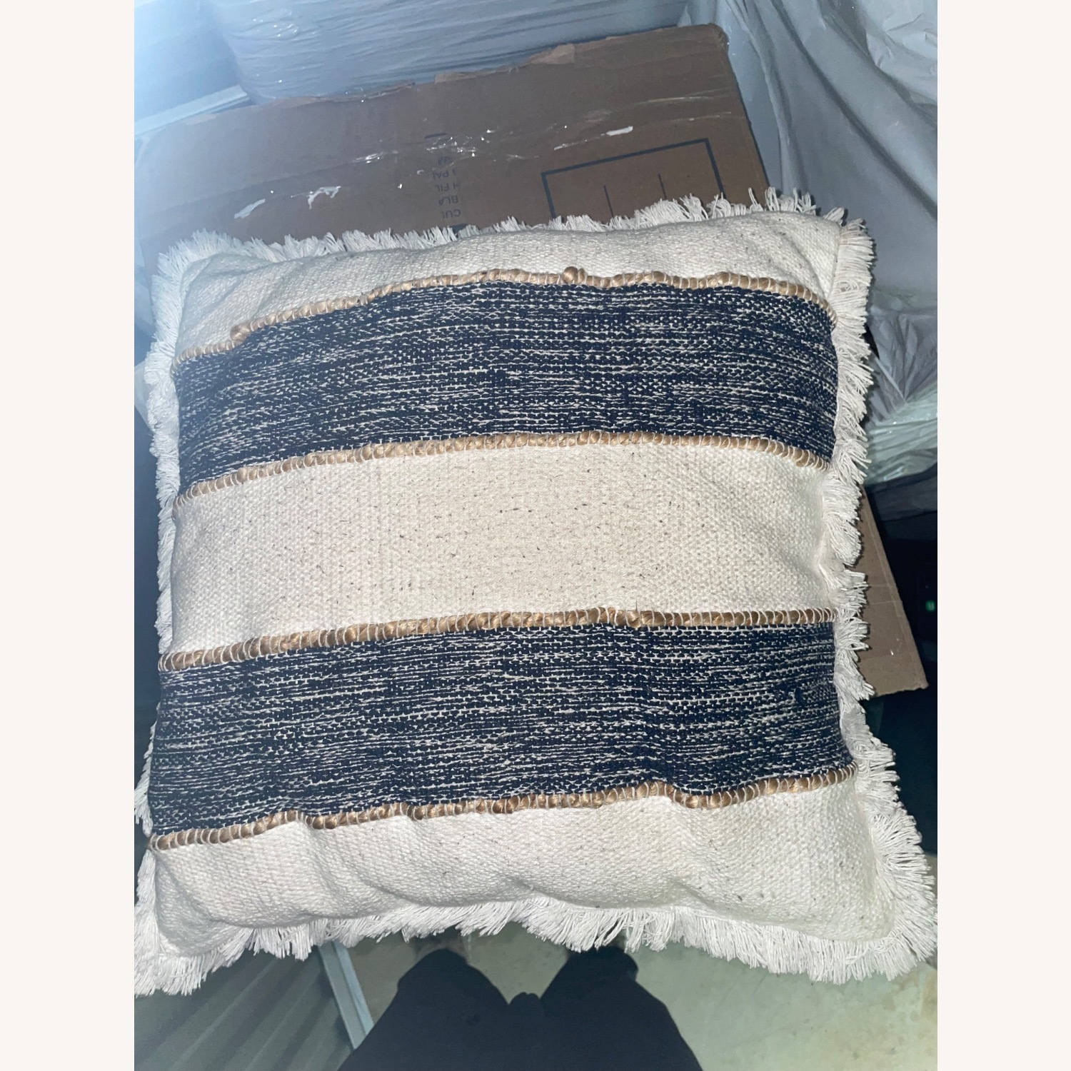 Wayfair Perdue 81.5" Velvet Square Arm Convertible Sofa - image-3